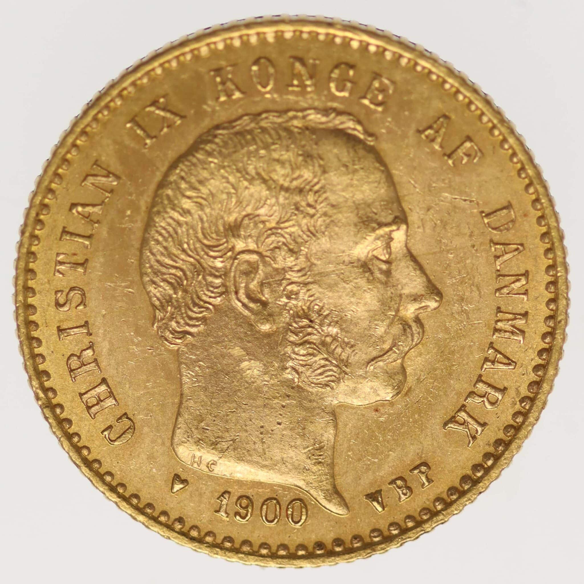 daenemark - Dänemark Christian IX. 10 Kronen 1900