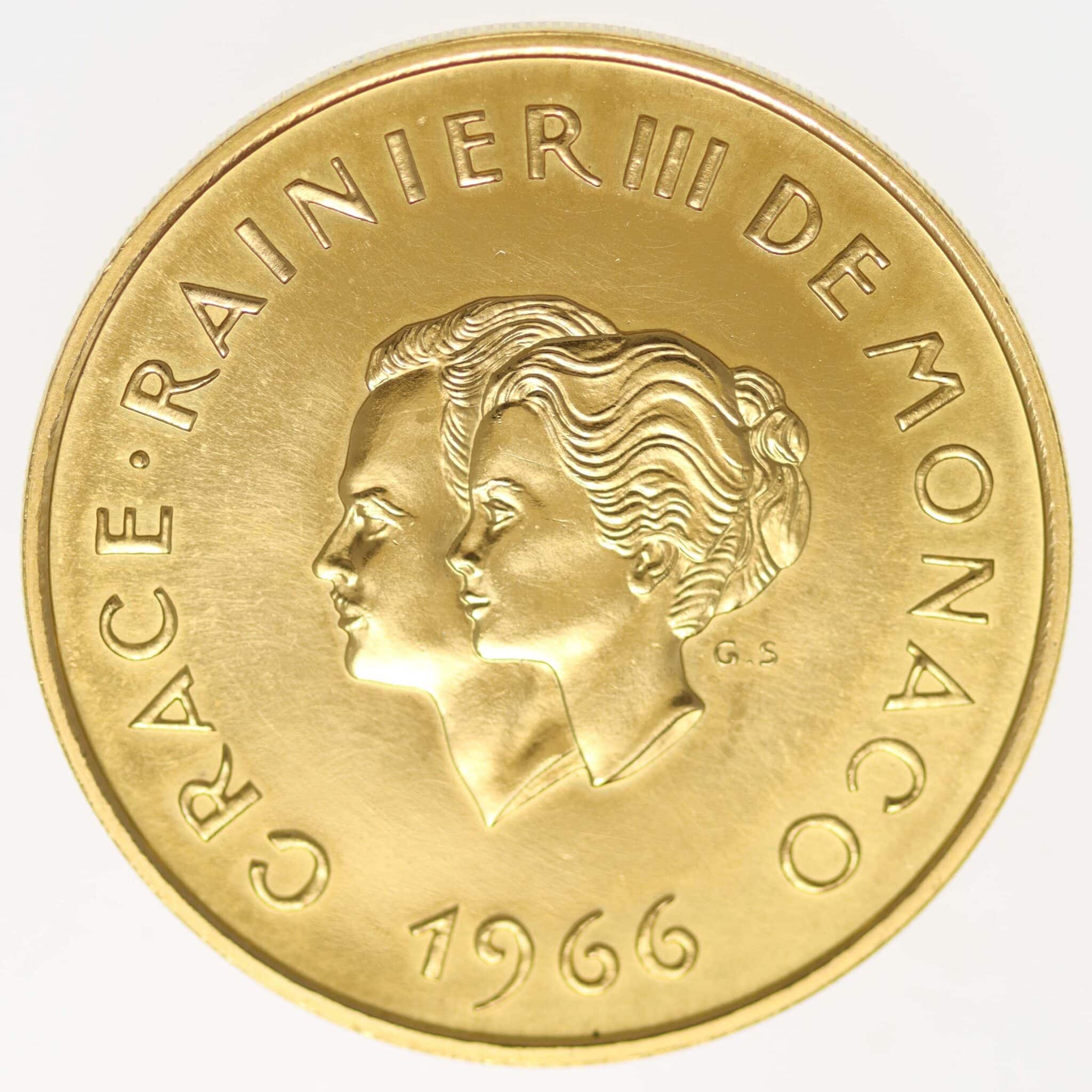 monaco - Monaco Rainer III. 200 Francs 1966