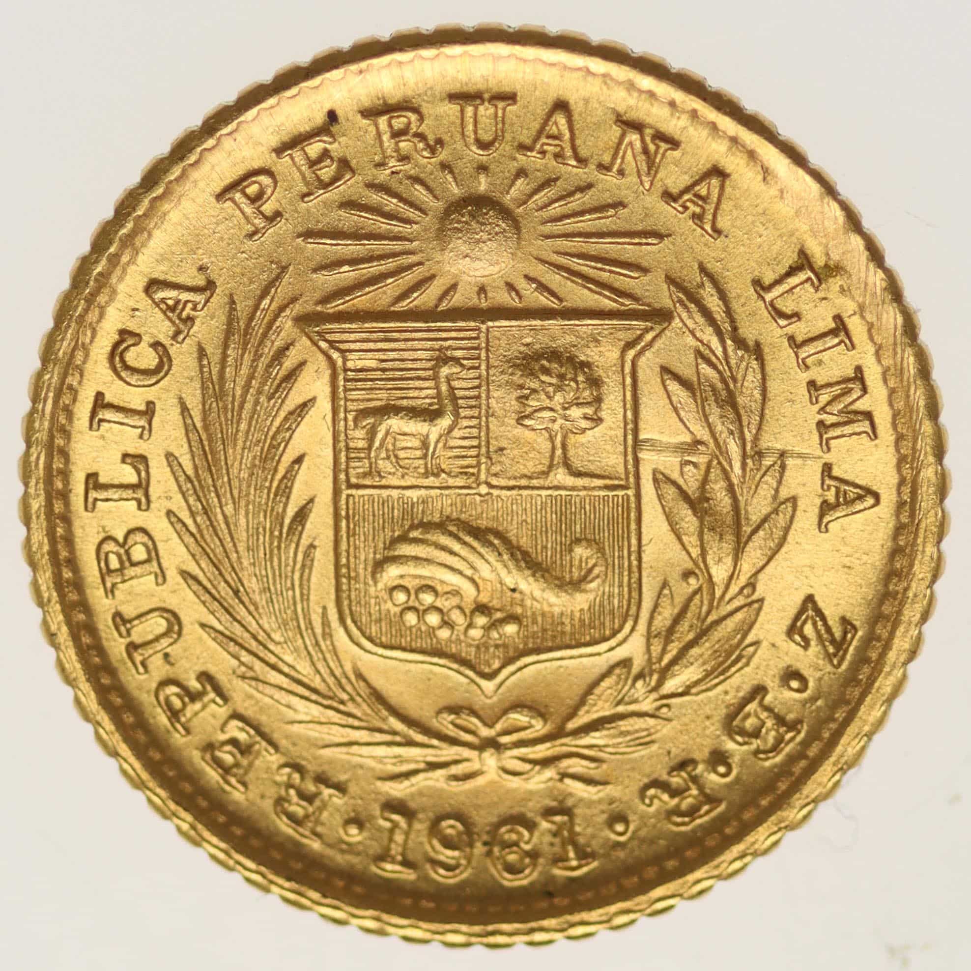 peru - Peru 1/5 Libra 1961