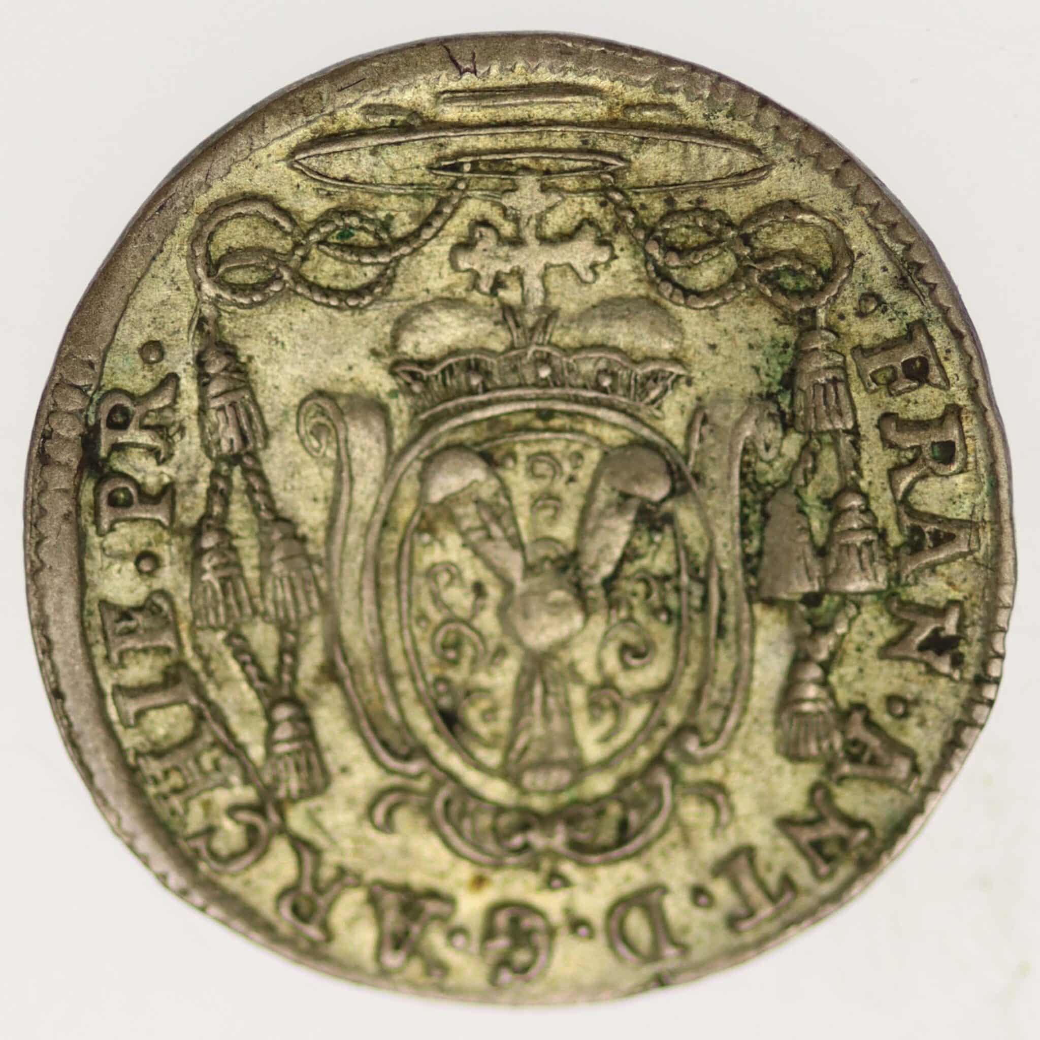 oesterreich-silbermuenzen-uebriges-europa - Habsburg Salzburg Erzbischof Franz Anton von Harrach 2 Kreuzer 1714
