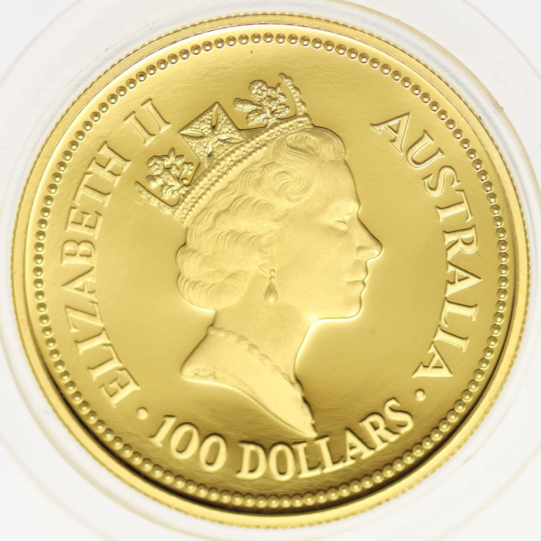 australien - Australien 100 Dollars 1988 Australian Nugget