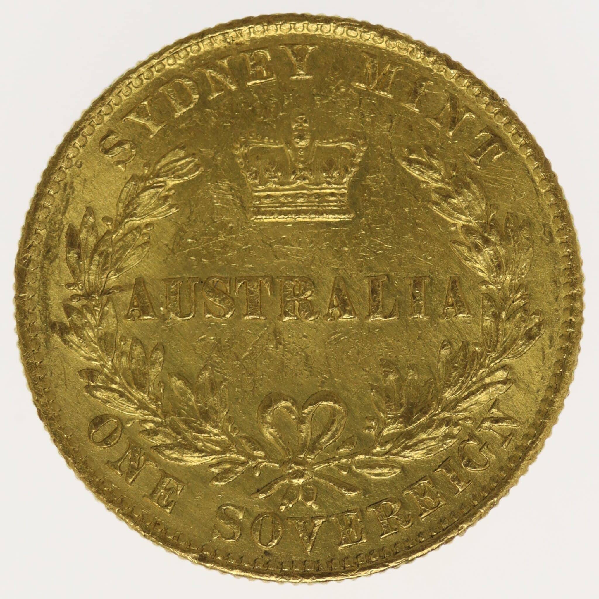 australien - Australien Victoria Sovereign 1867