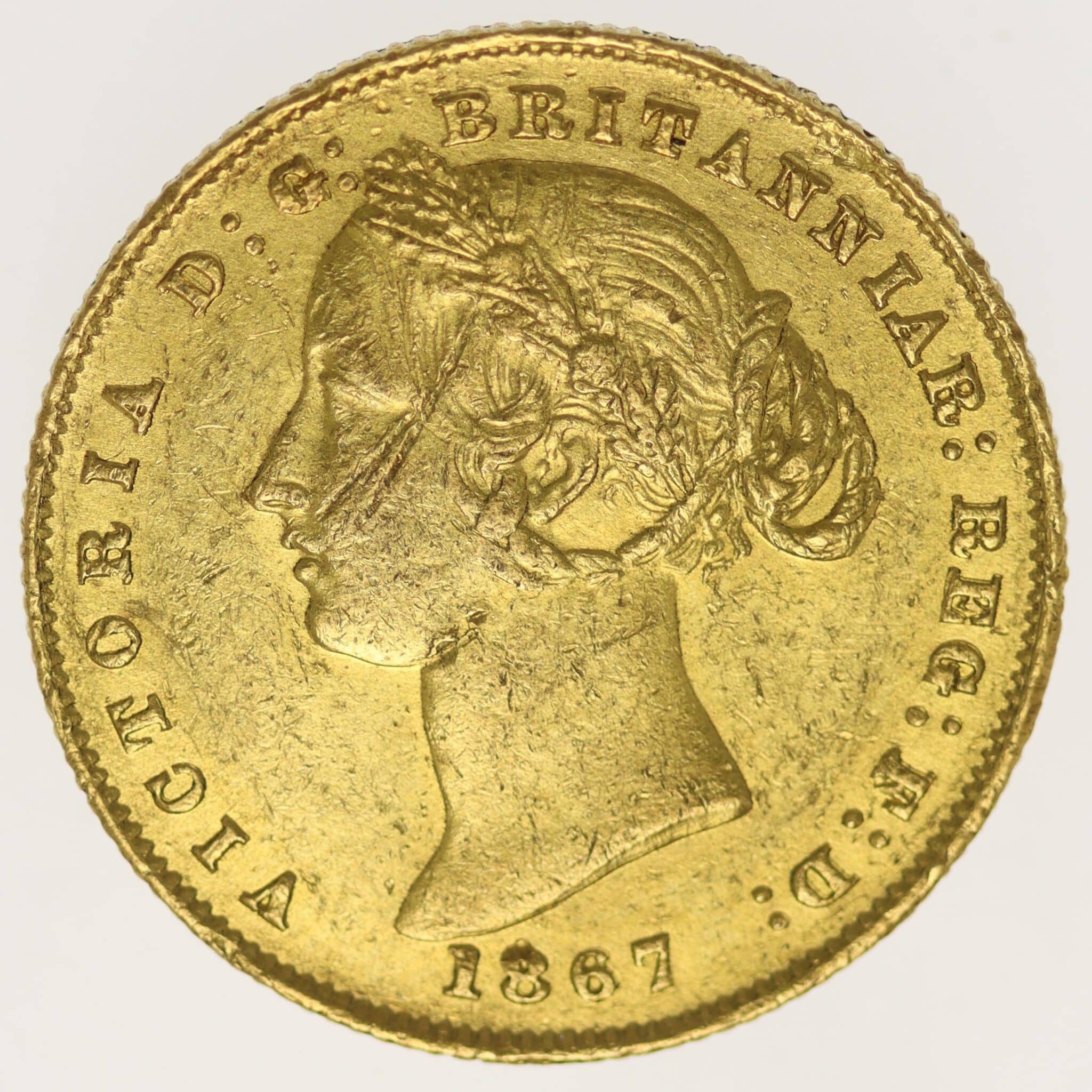 australien - Australien Victoria Sovereign 1867