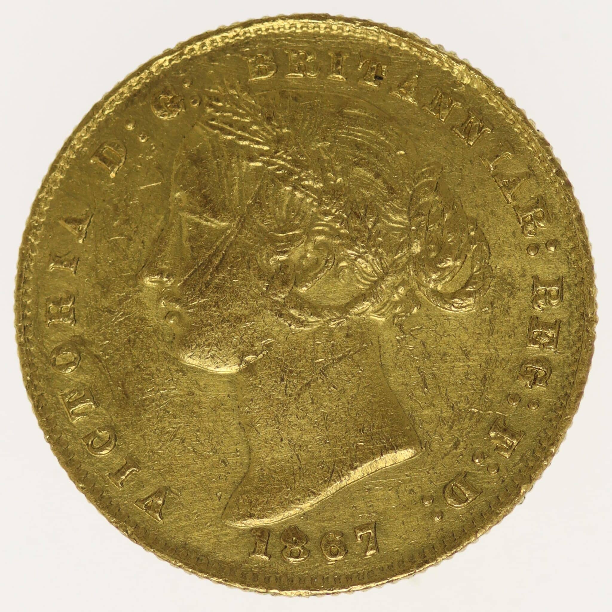 australien - Australien Victoria Sovereign 1867