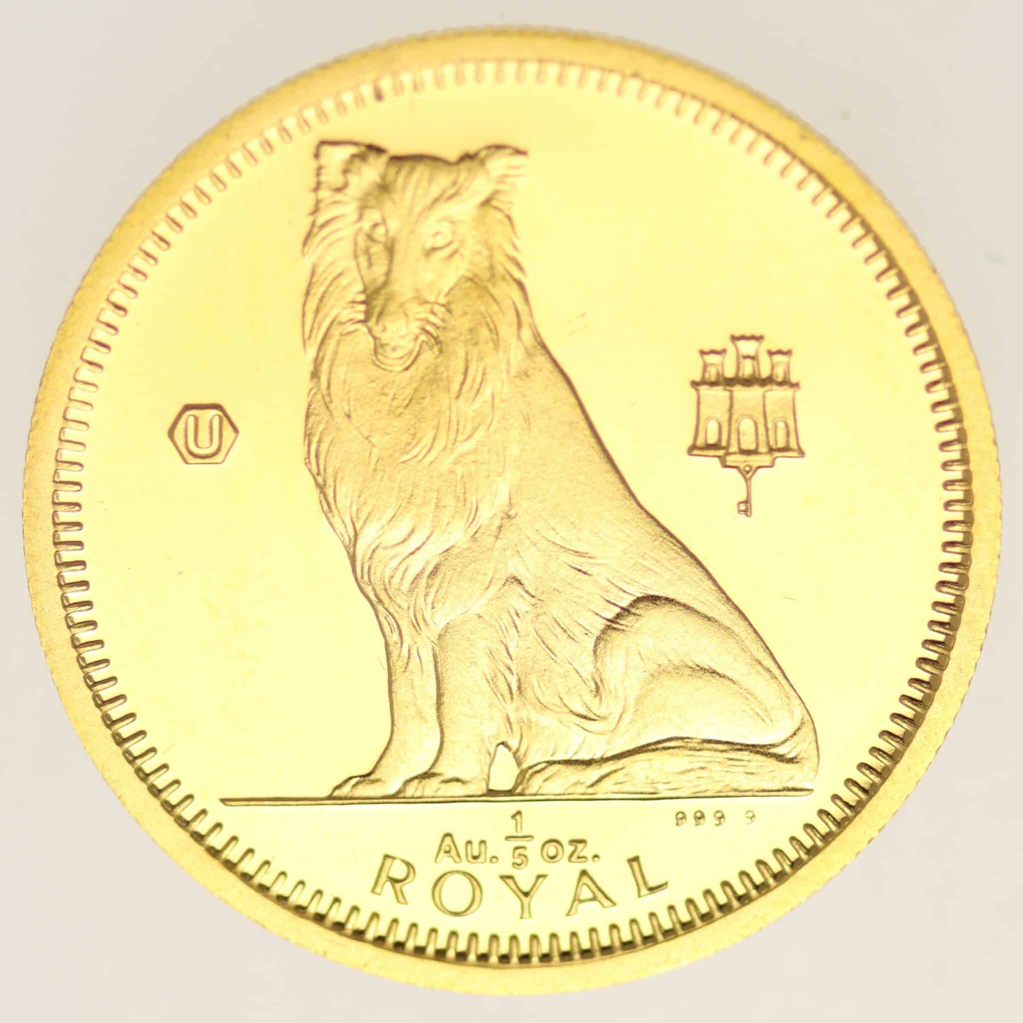 gibraltar - Gibraltar Elisabeth II. 1/5 Royal 1995