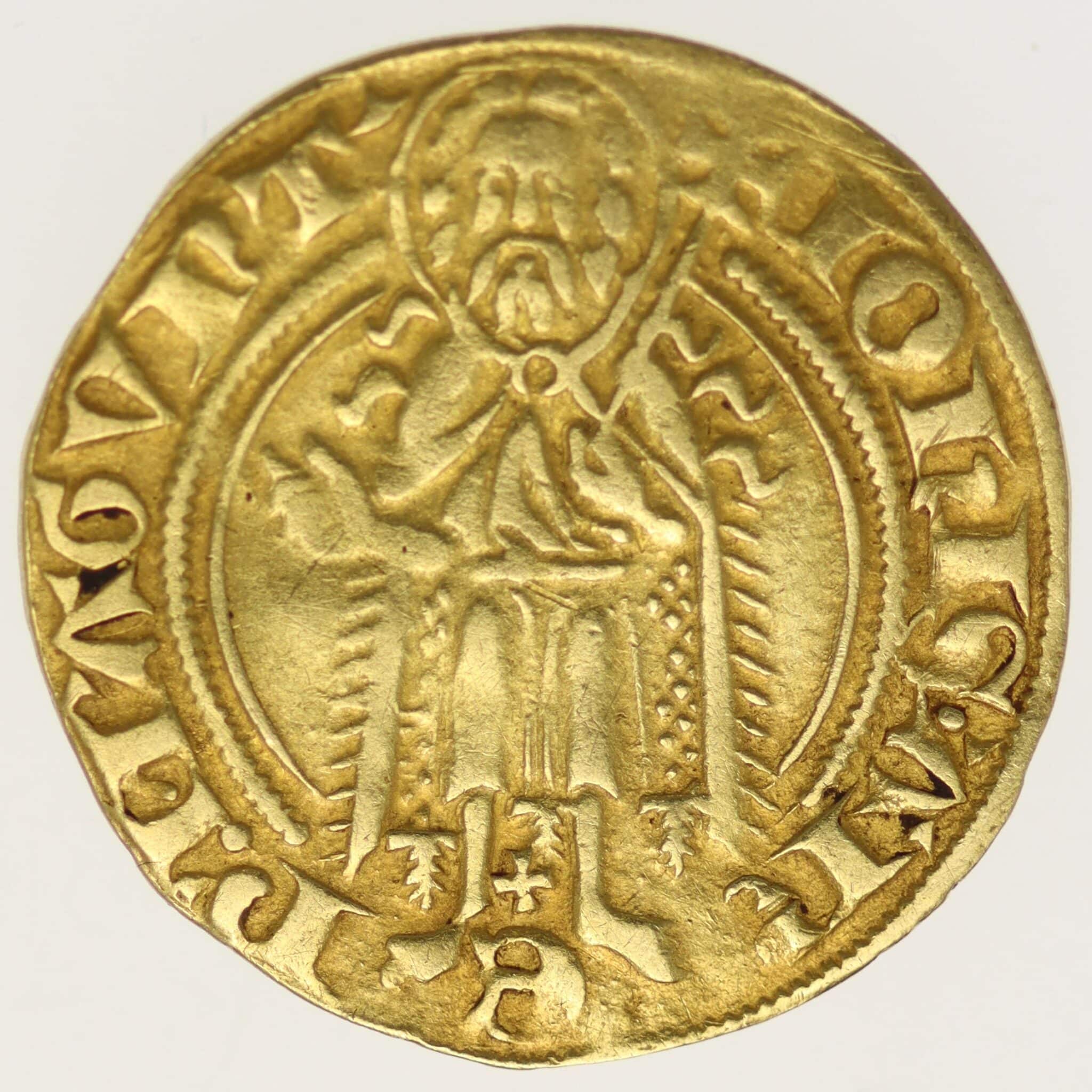 altdeutschland - Mainz Johann II. von Nassau Goldgulden o. J.