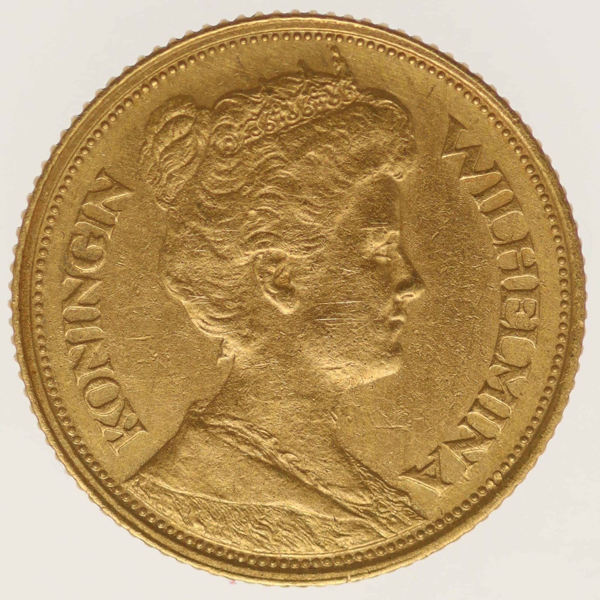 niederlande - Niederlande Wilhelmina 5 Gulden 1912