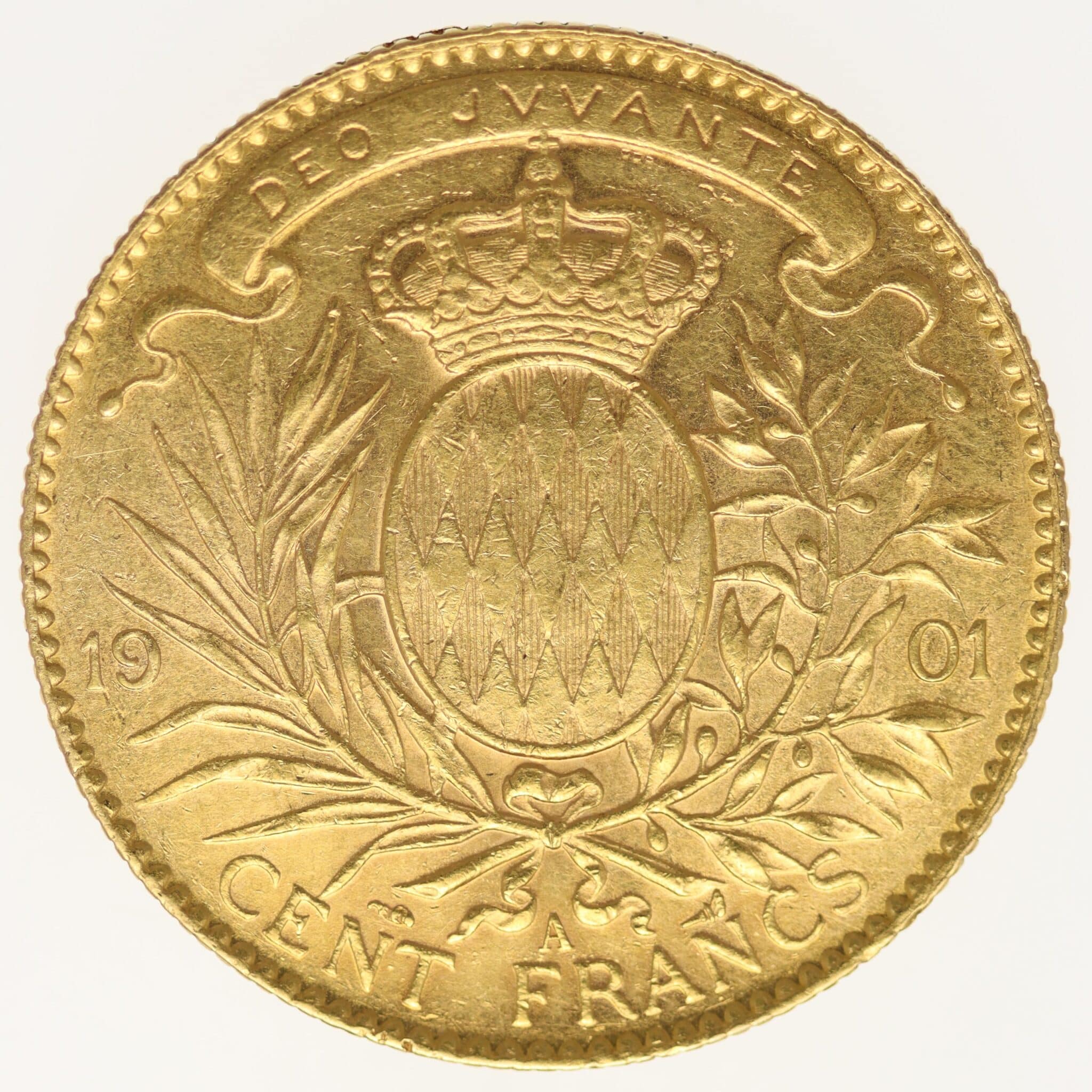 monaco - Monaco Albert I. 100 Francs 1901