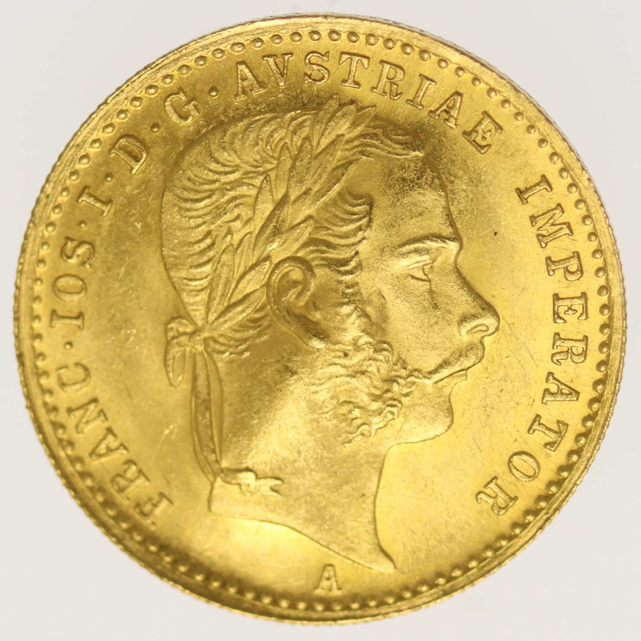 oesterreich - Österreich Kaiserreich Franz Joseph I. Dukat 1871