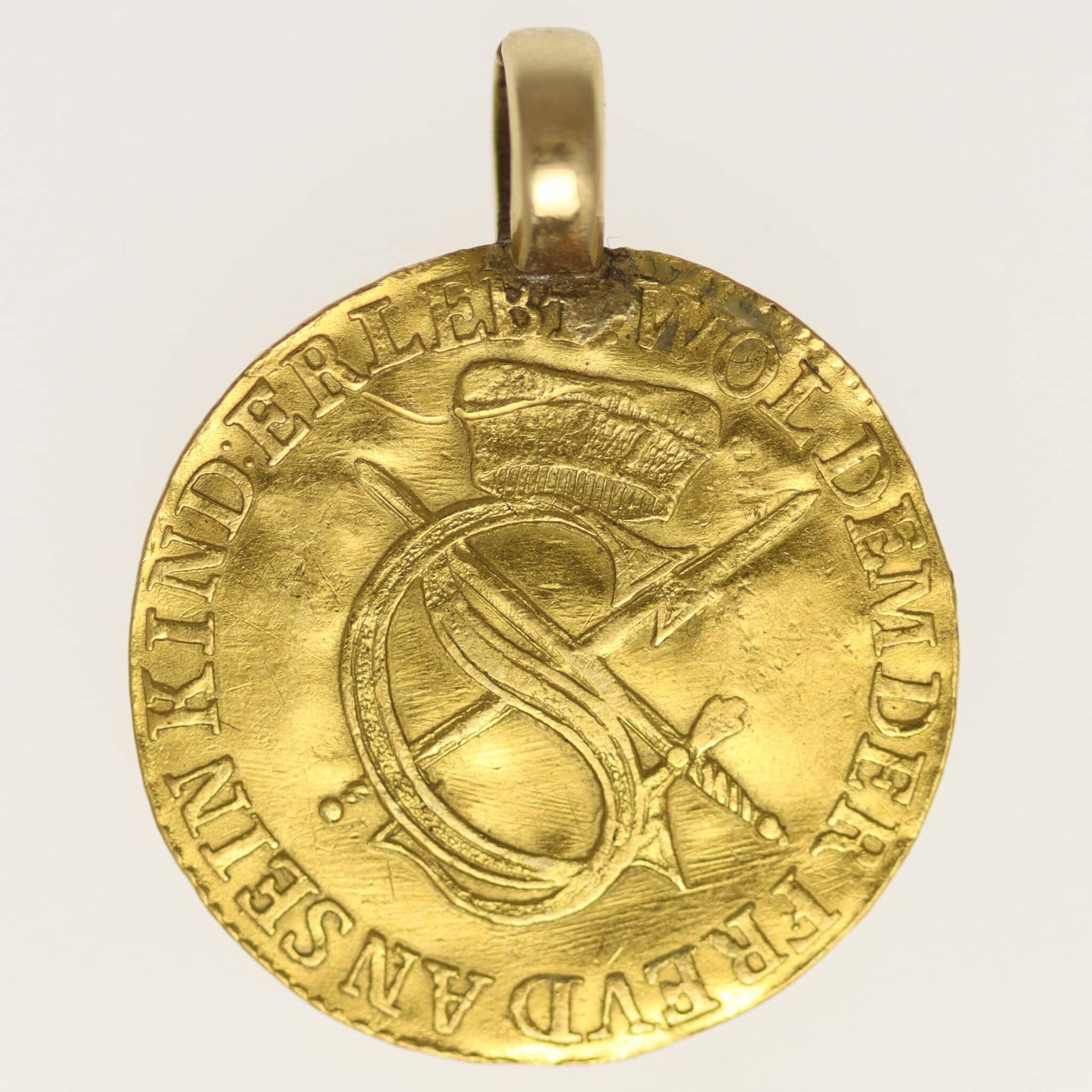 altdeutschland - Sachsen Johann Georg I. Dukat 1616 Schmuck