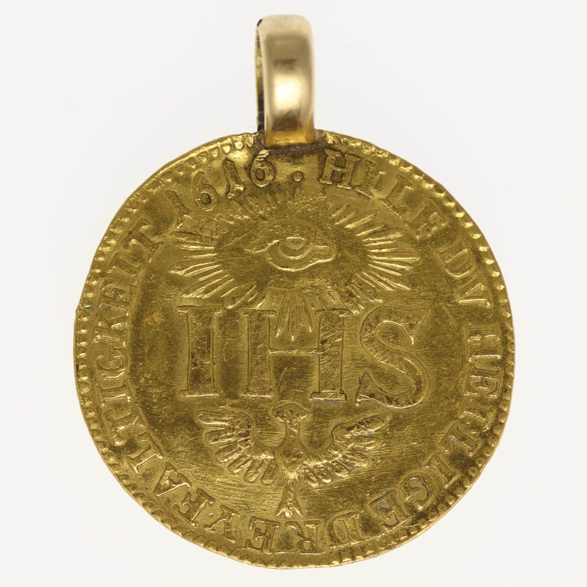 altdeutschland - Sachsen Johann Georg I. Dukat 1616 Schmuck