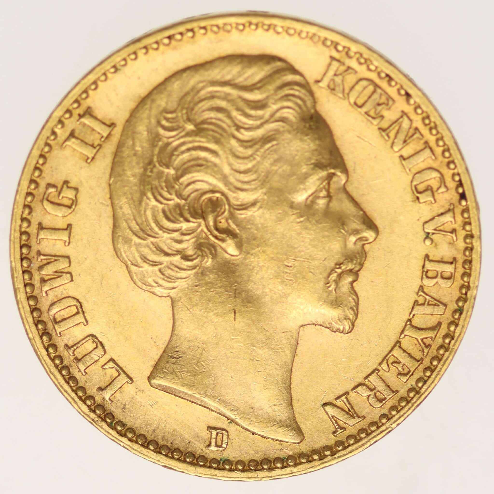 deutsches-kaiserreich-ab-1871 - Bayern Ludwig II. 20 Mark 1872