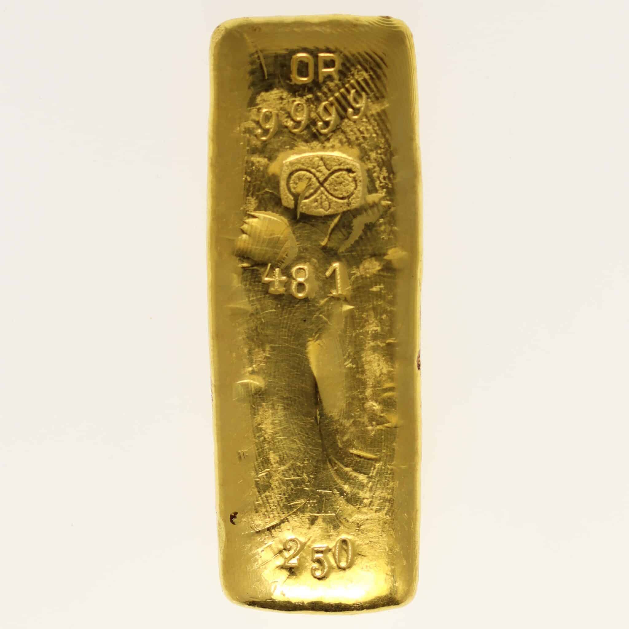 - Themenspecial: Historische Goldbarren
