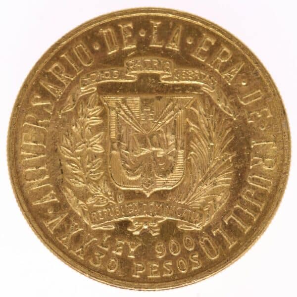 proaurum-dominikanische_republik_30_pesos_1955_13584_1