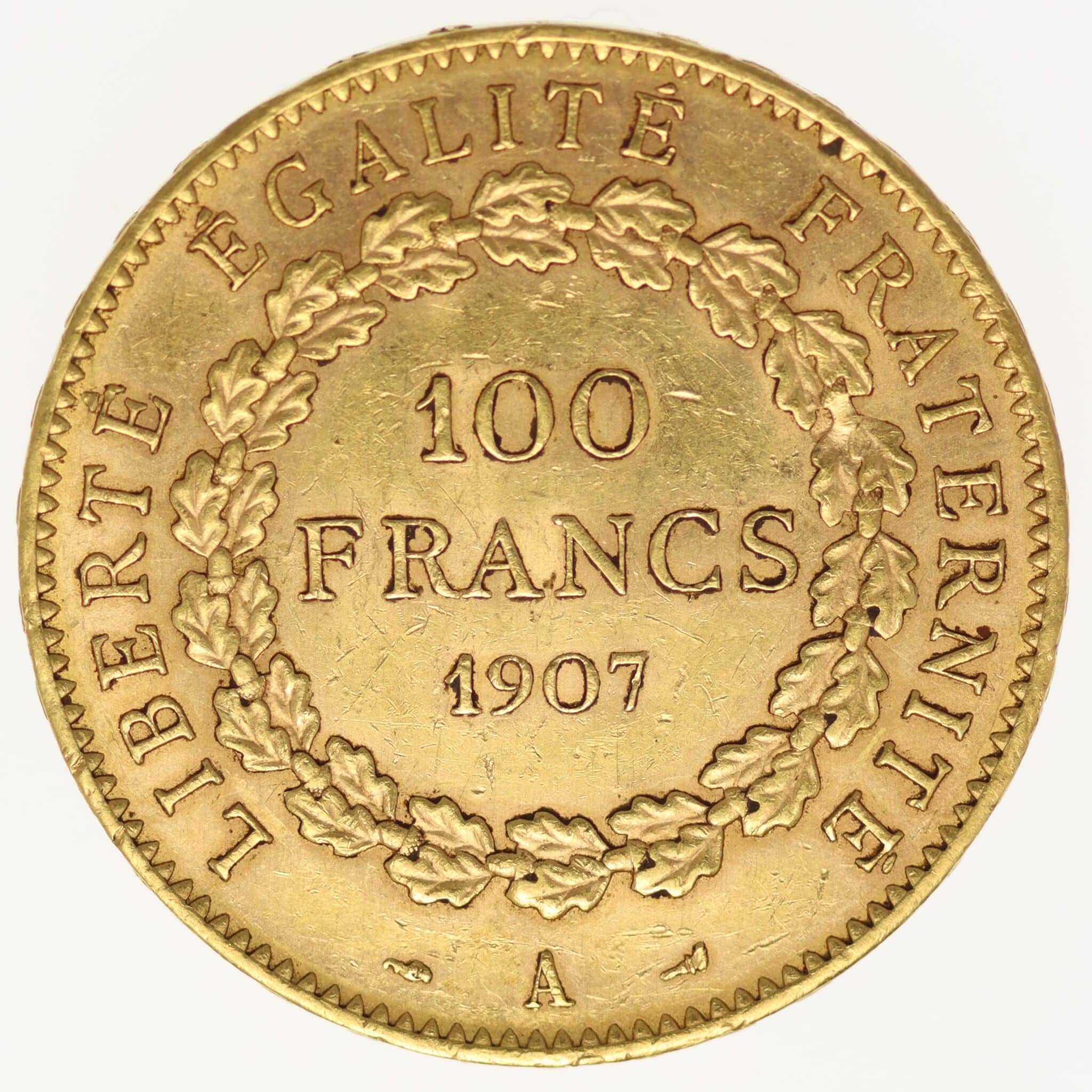 frankreich - Frankreich 100 Francs 1907 A