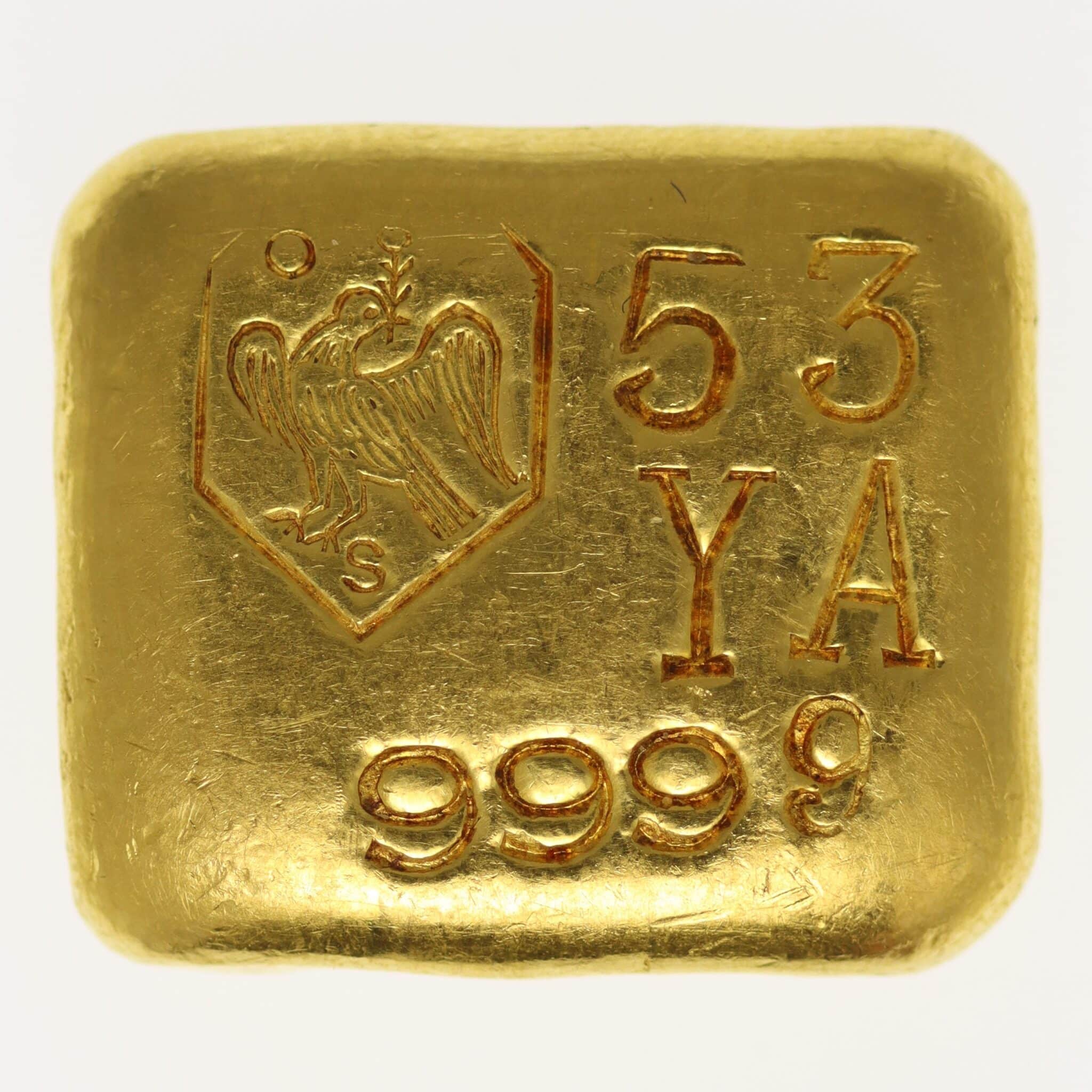 goldbarren - Goldbarren 50 Gramm Schöne Edelmetaal B.V.