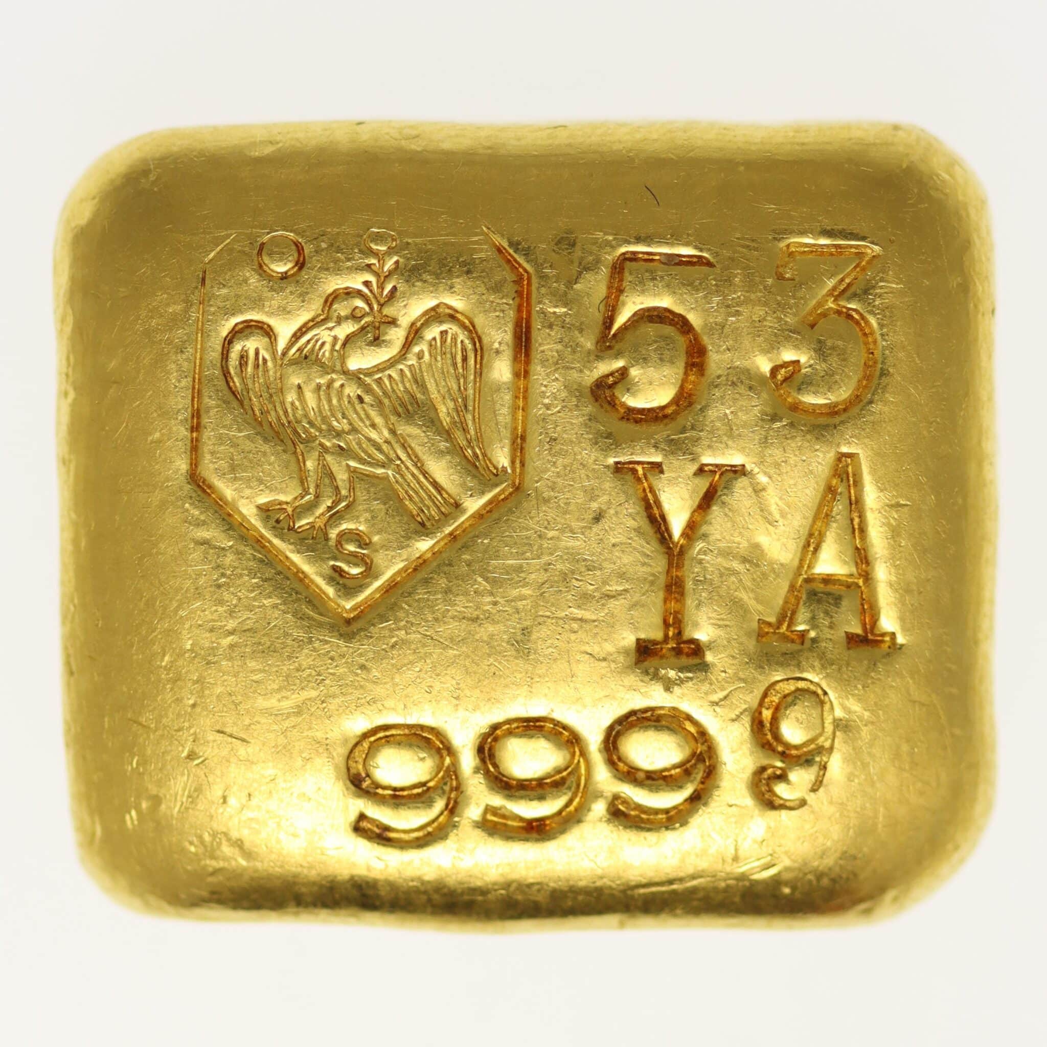 goldbarren - Goldbarren 50 Gramm Schöne Edelmetaal B.V.