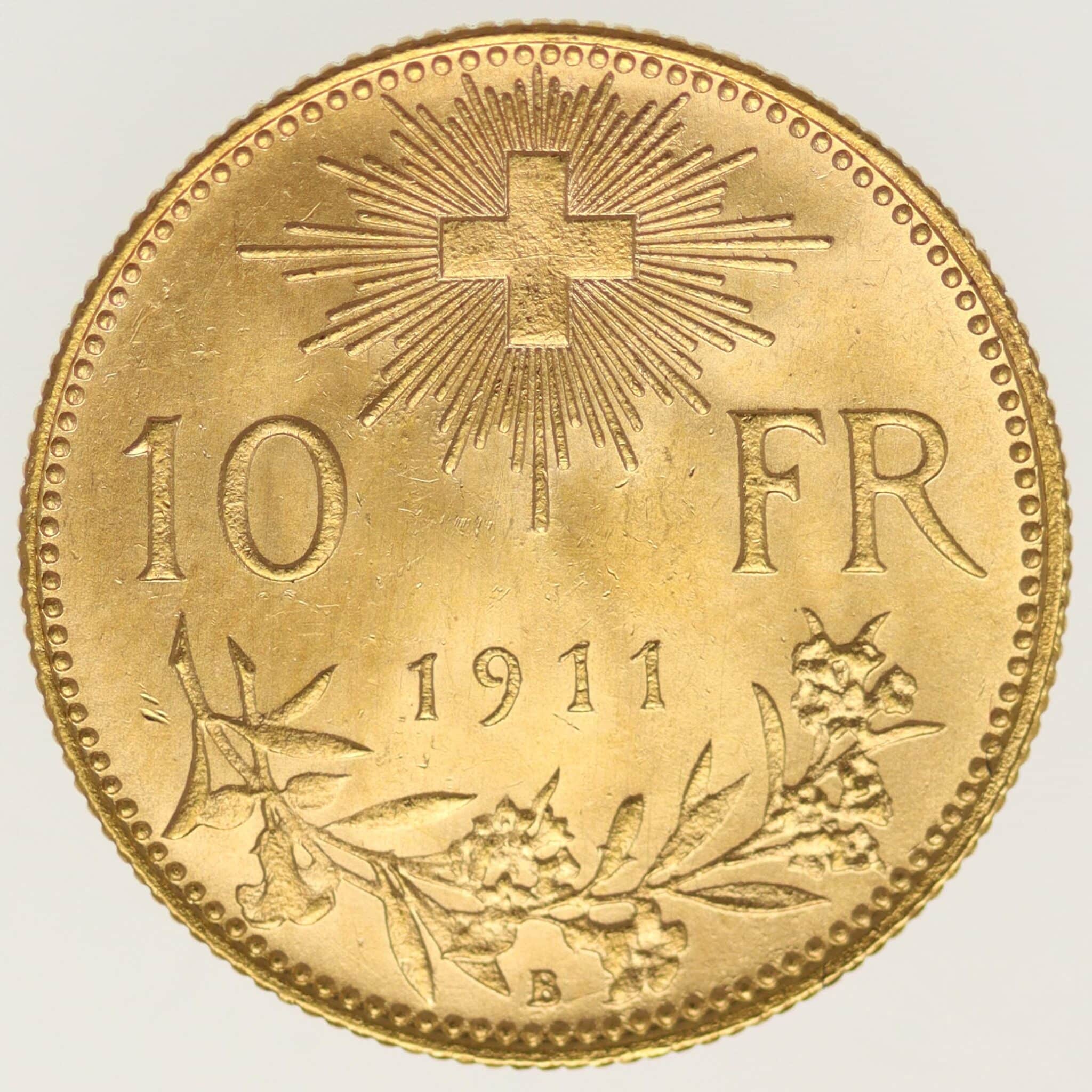 schweiz - Schweiz 10 Franken 1911 Vreneli