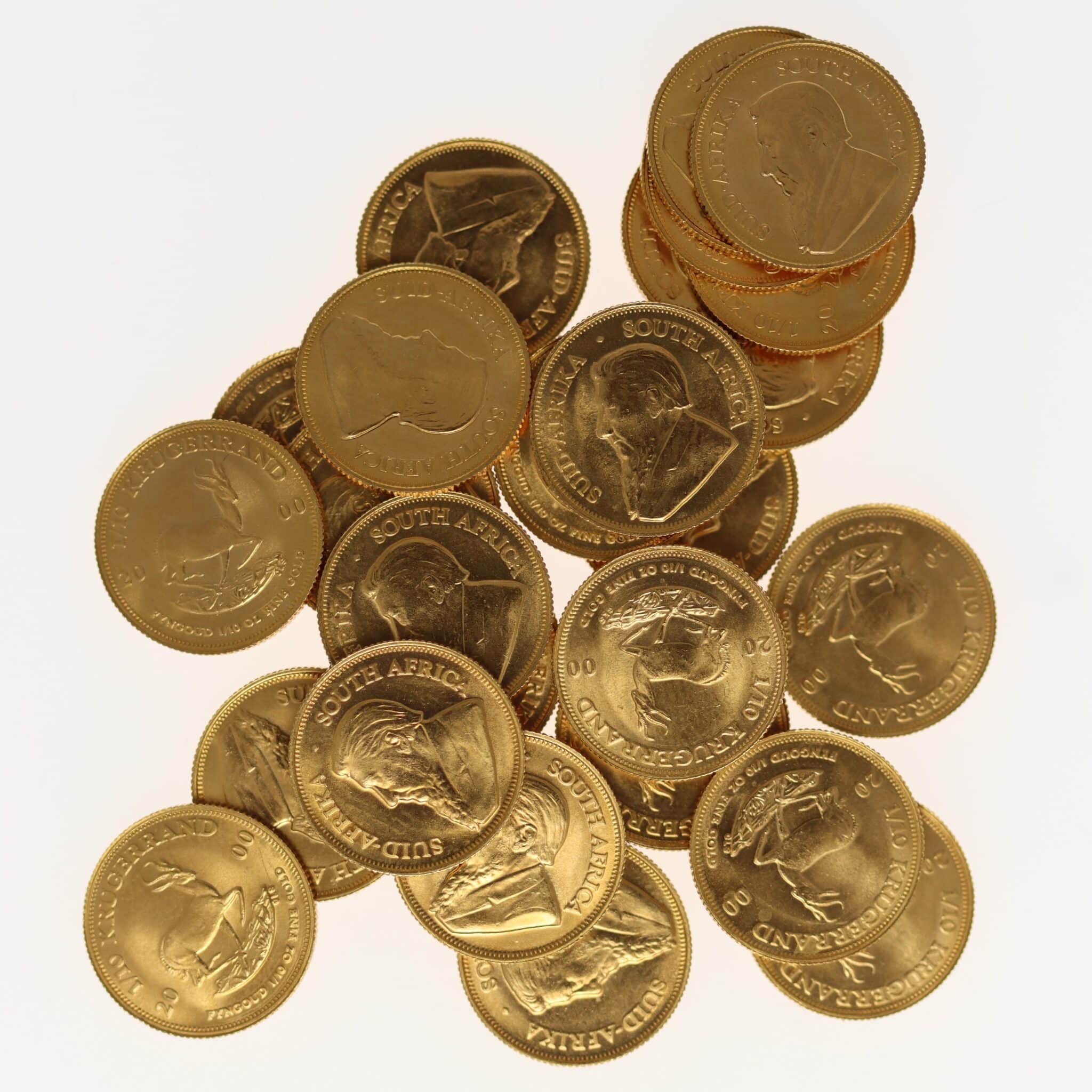 suedafrika - Südafrika Krügerrand 1/10 Unze 2000