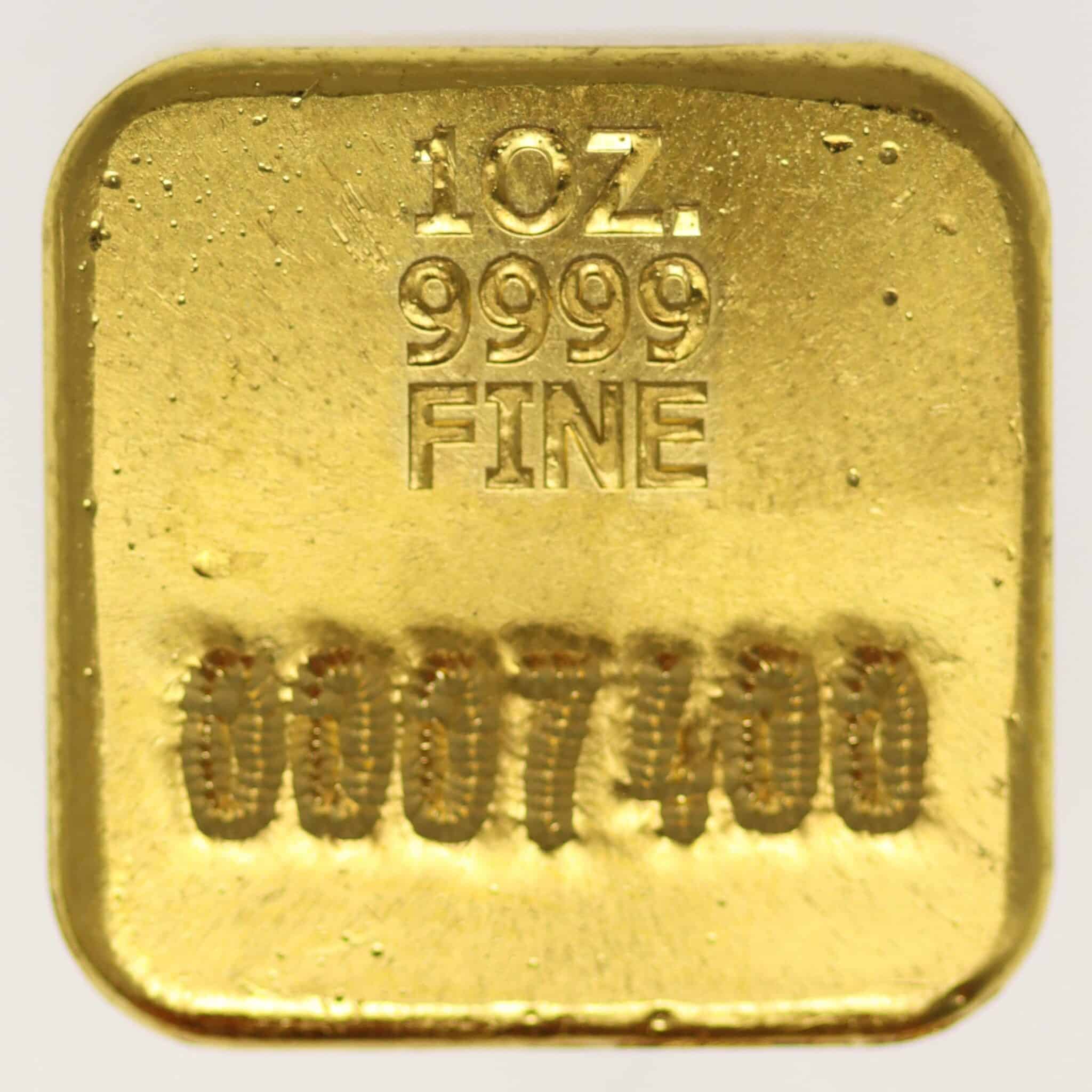 goldbarren - Goldbarren 1 OZ Australien Perth Mint