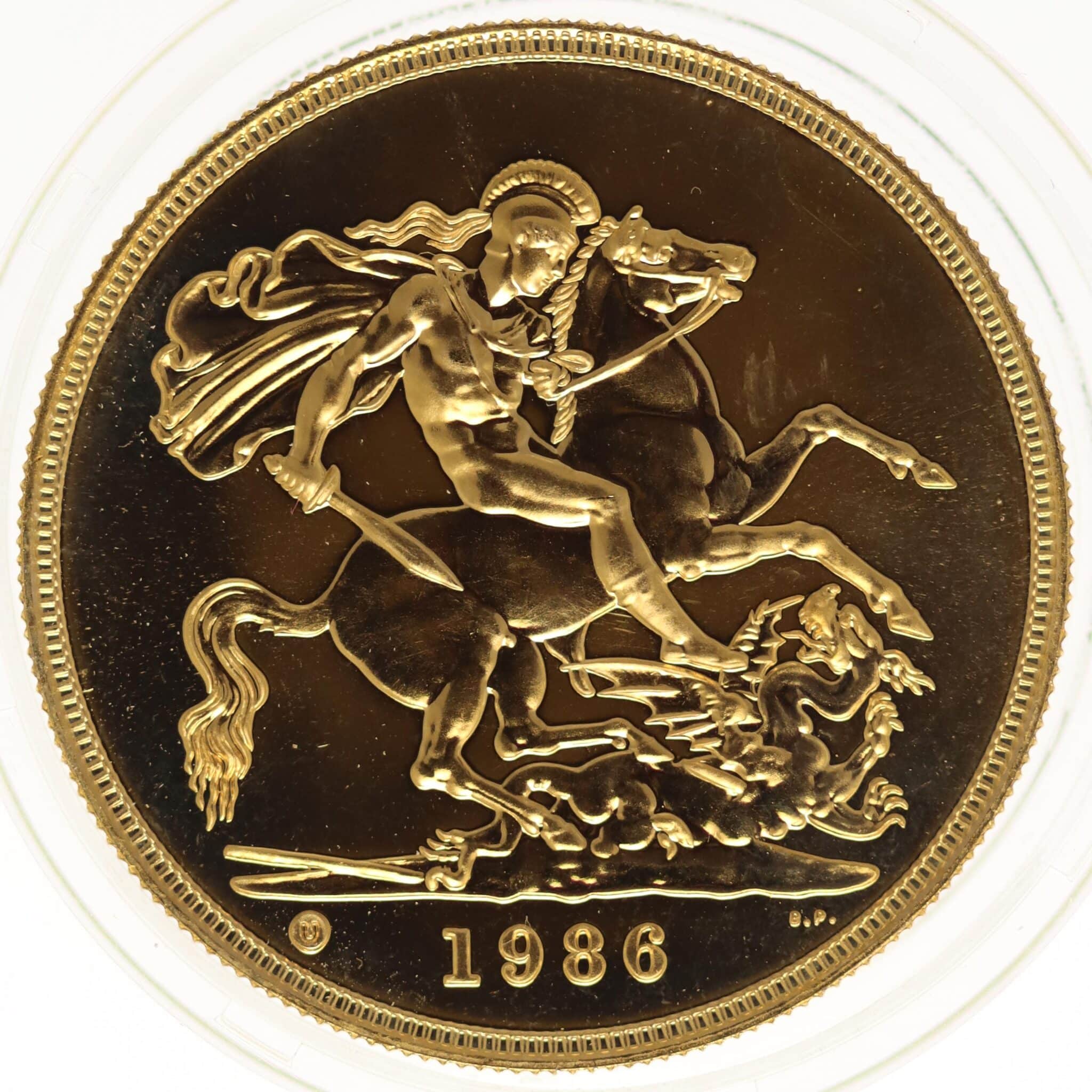 grossbritannien - Großbritannien Elisabeth II. 5 Pounds 1986