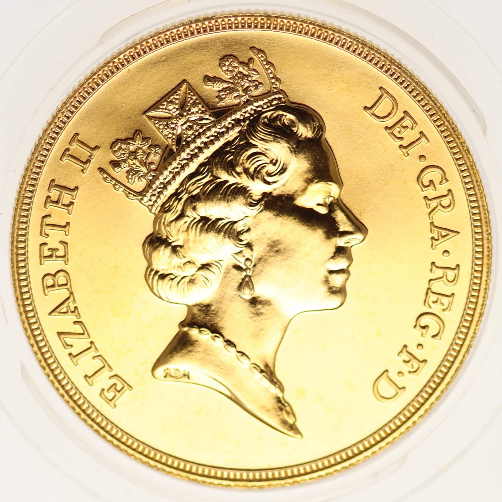 grossbritannien - Großbritannien Elisabeth II. 5 Pounds 1986