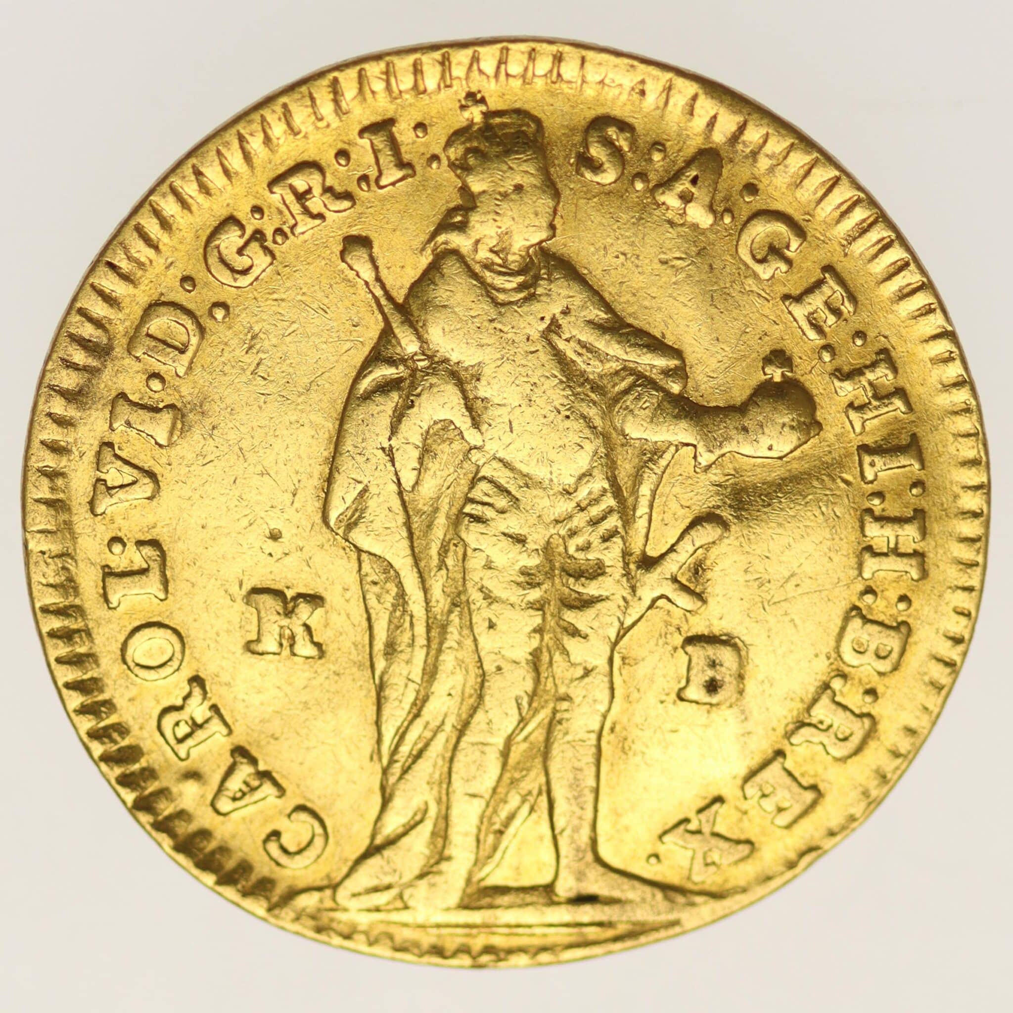 ungarn - Ungarn Karl VI. Dukat 1739