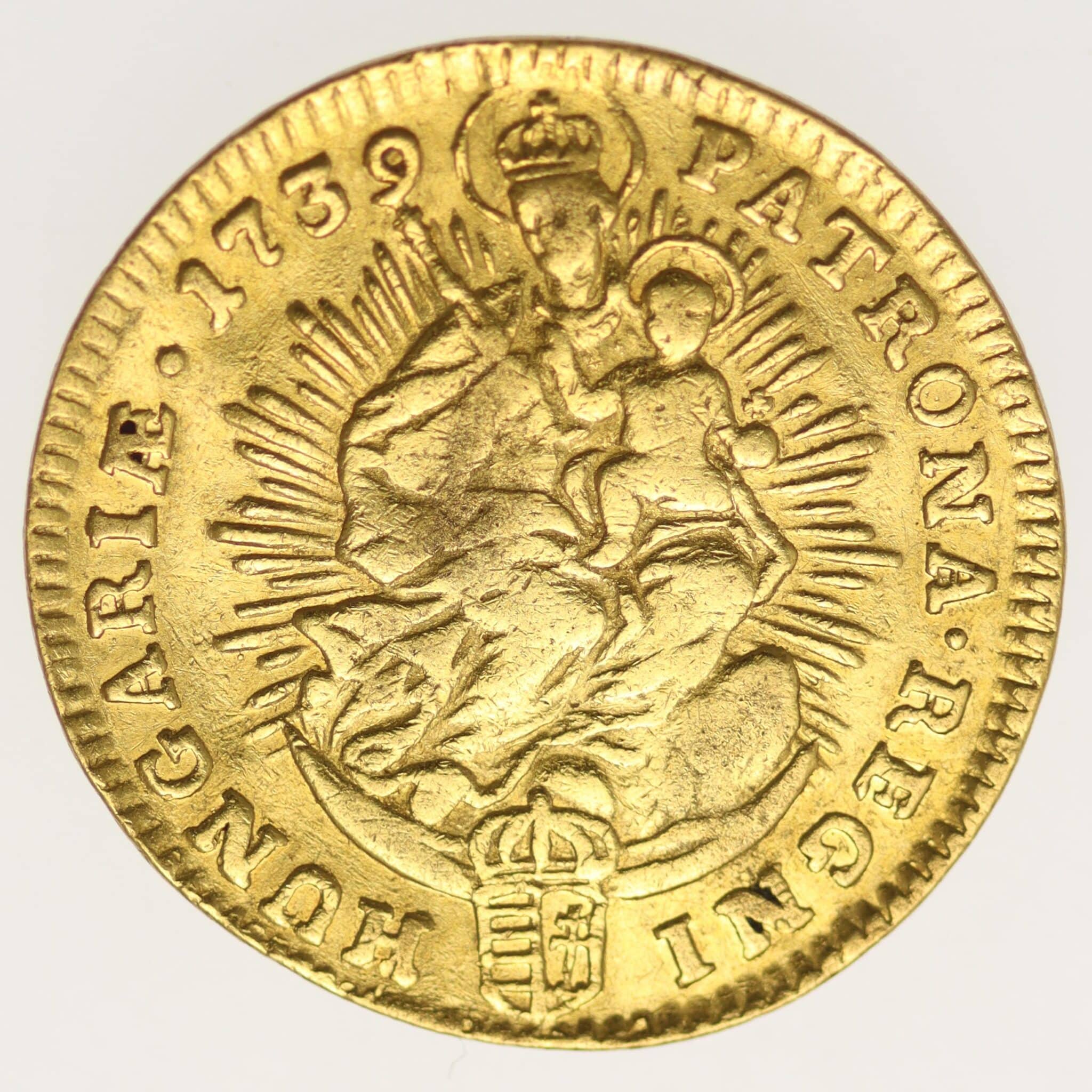 ungarn - Ungarn Karl VI. Dukat 1739
