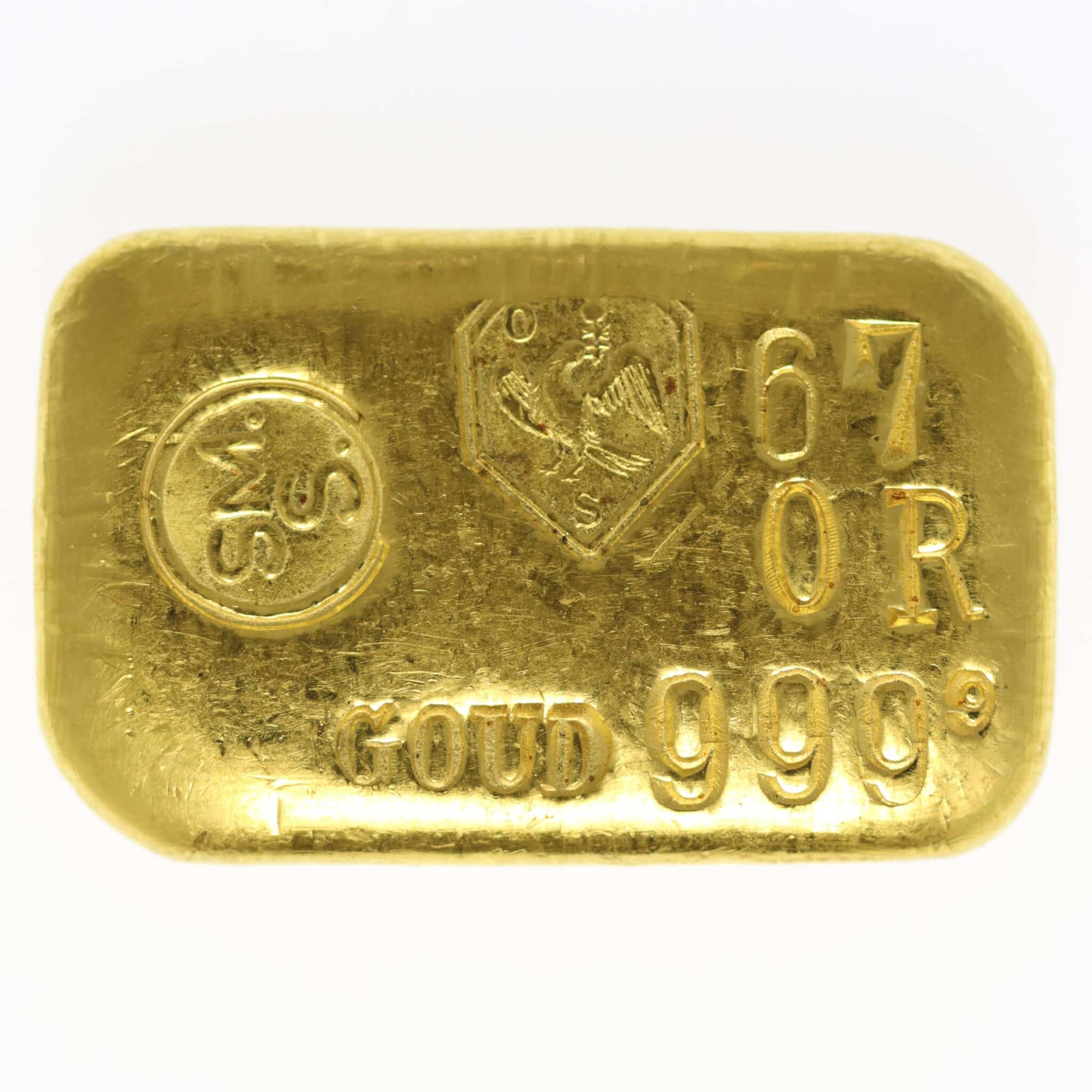 goldbarren - Goldbarren 100 Gramm Schöne Edelmetaal B.V.