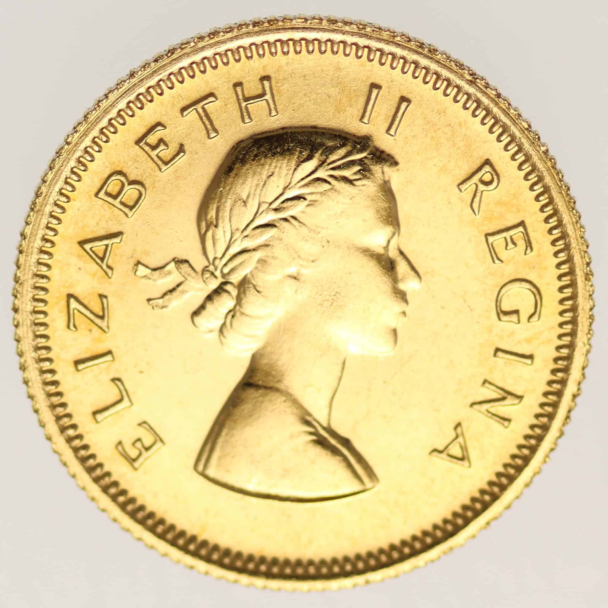 suedafrika - Südafrika Elisabeth II. Half Pound 1960