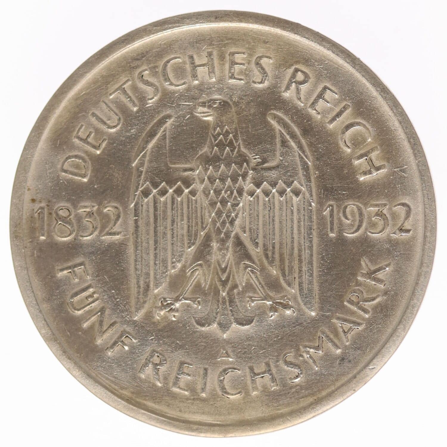 proaurum-weimarer_republik_5_reichsmark_1932_goethe_13117_1