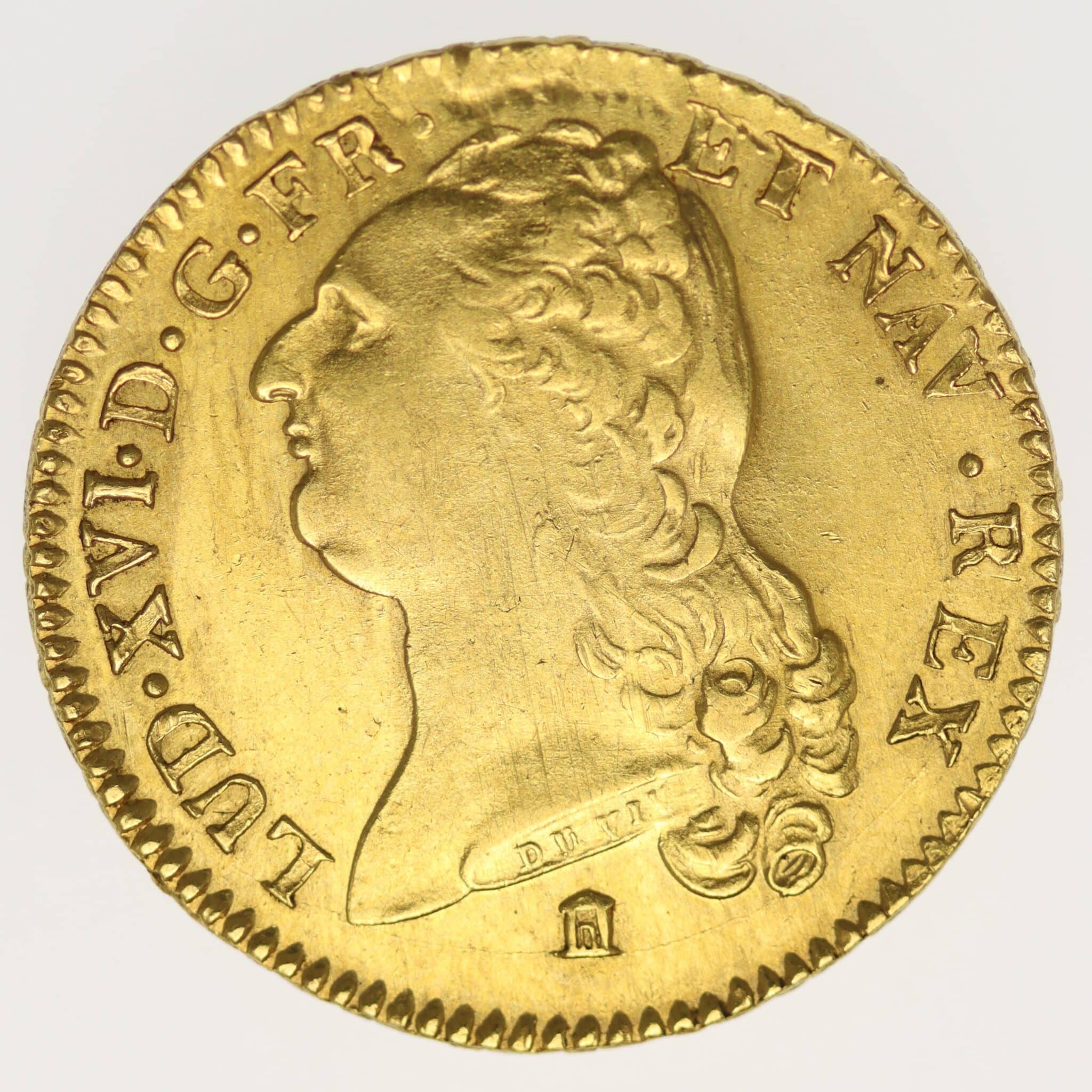 frankreich - Frankreich Louis XVI. Doppelter Louis d'or 1788 K
