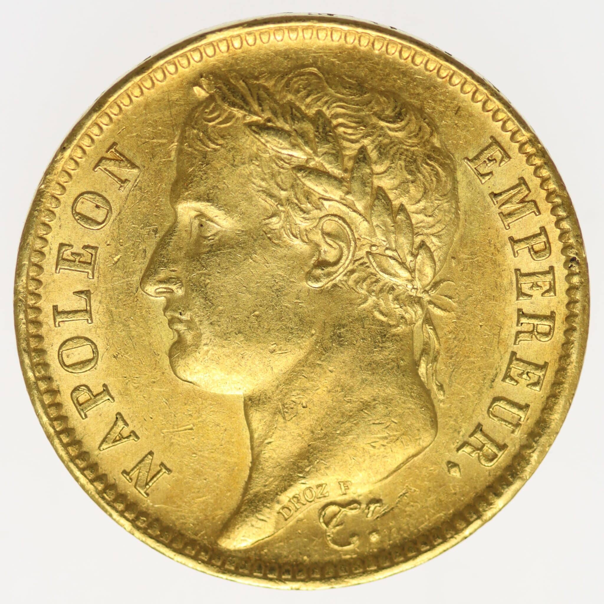 frankreich - Frankreich Napoleon I. 40 Francs 1811 A