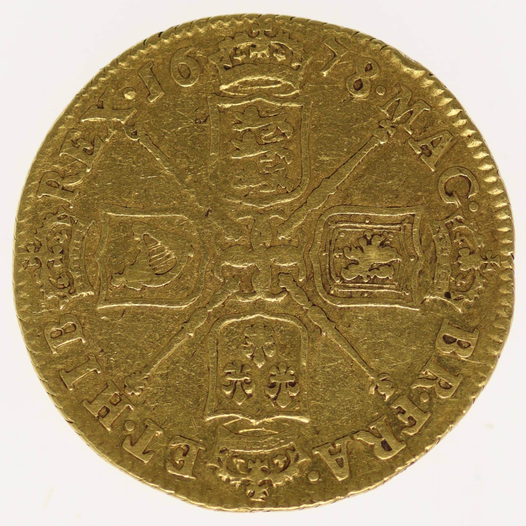 grossbritannien - Großbritannien Charles II. Guinea 1678