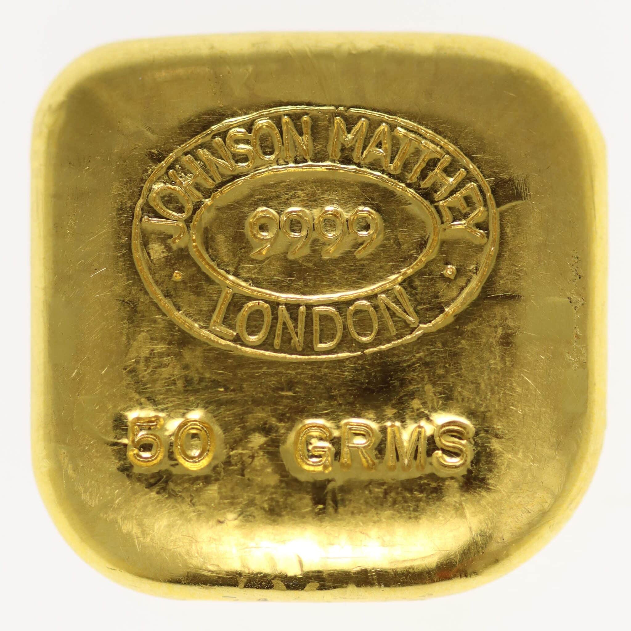 goldbarren - Goldbarren 50 Gramm Johnson Matthey