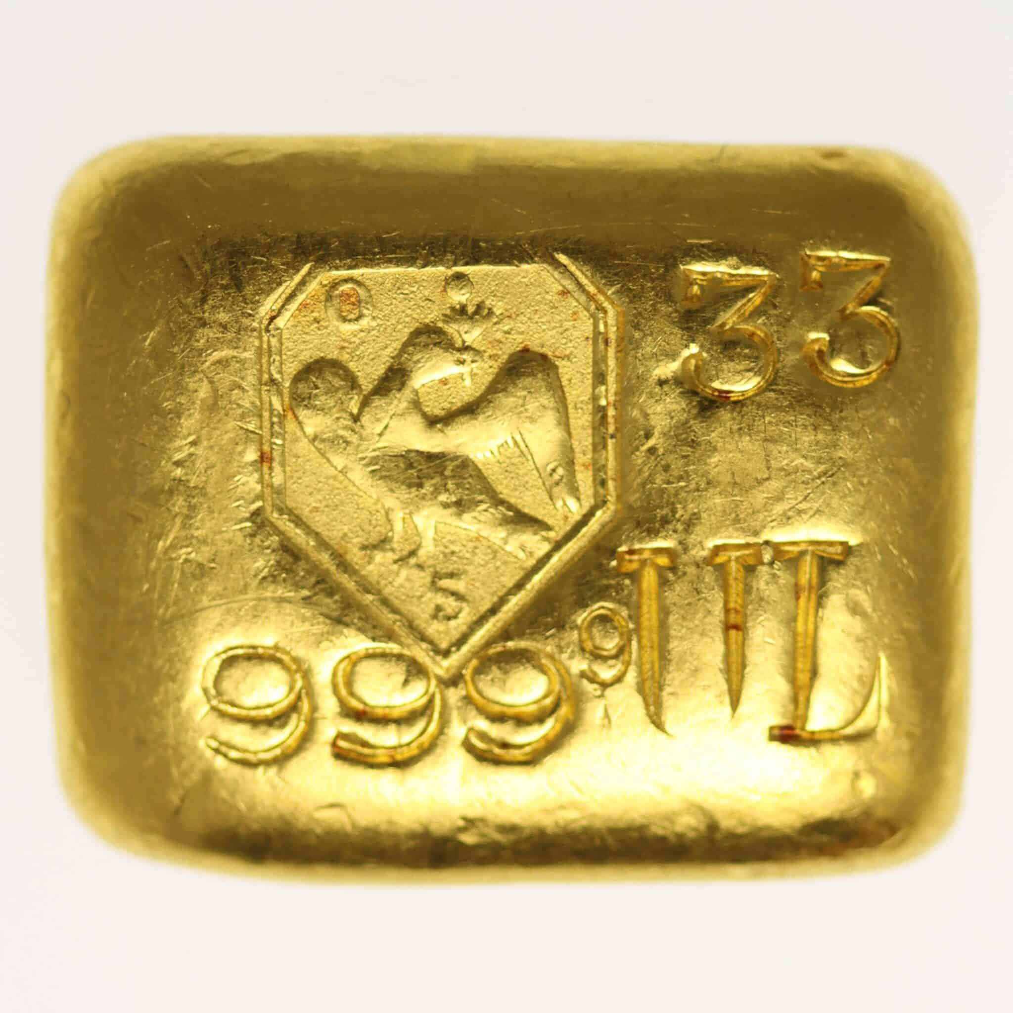 goldbarren - Goldbarren 50 Gramm Schöne Edelmetaal B.V.