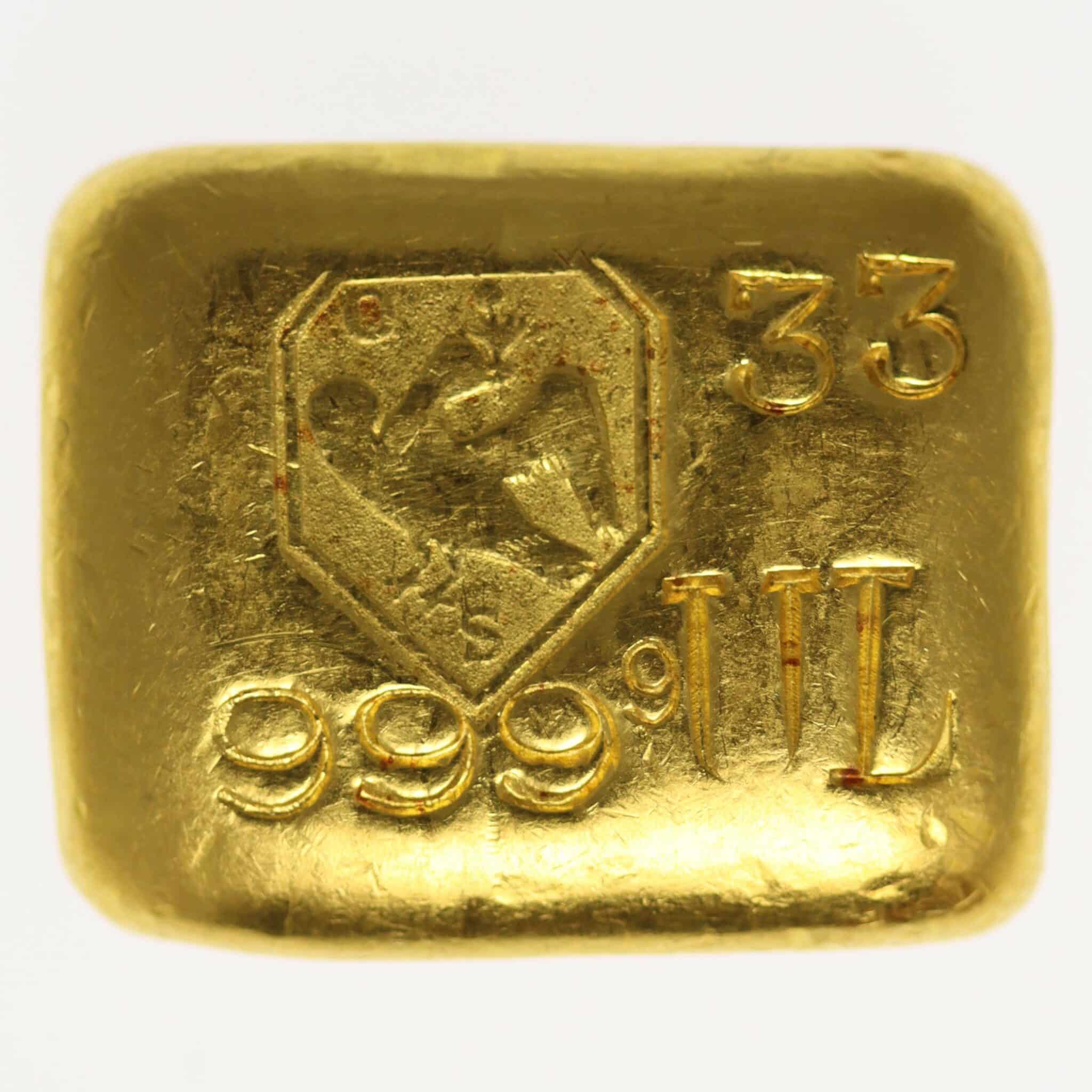 goldbarren - Goldbarren 50 Gramm Schöne Edelmetaal B.V.