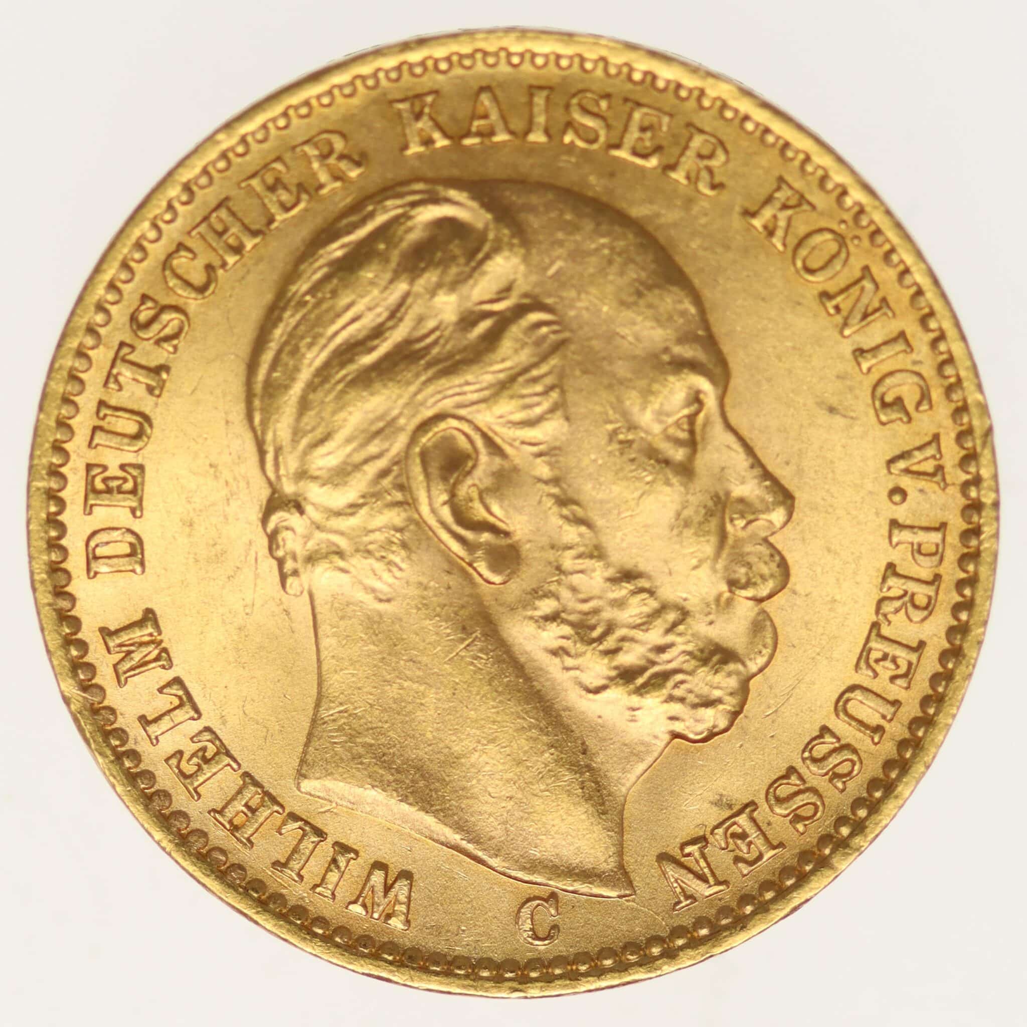 deutsches-kaiserreich-ab-1871 - Preussen Wilhelm I. 20 Mark 1873 C