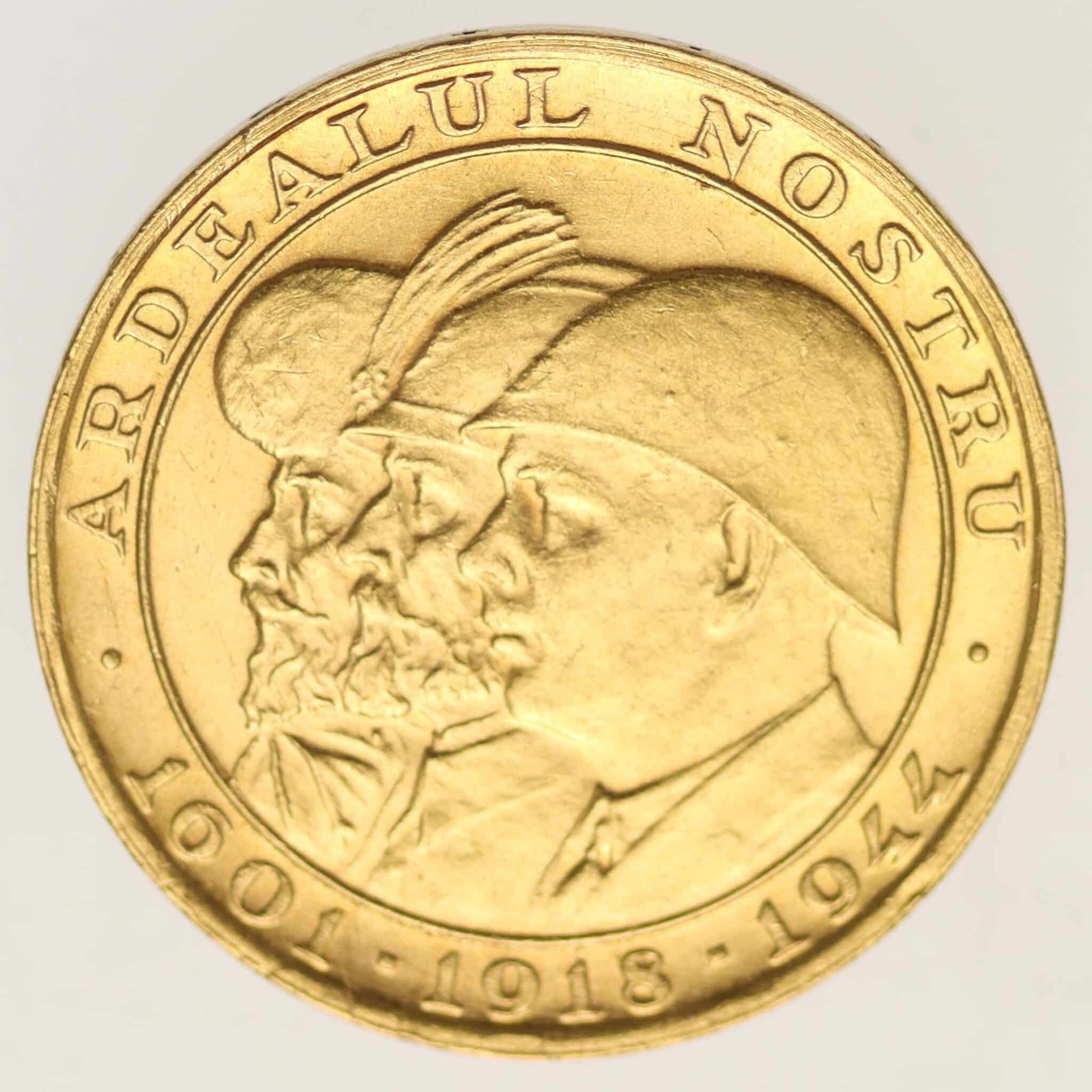 rumaenien - Rumänien Michael I. 20 Lei 1944