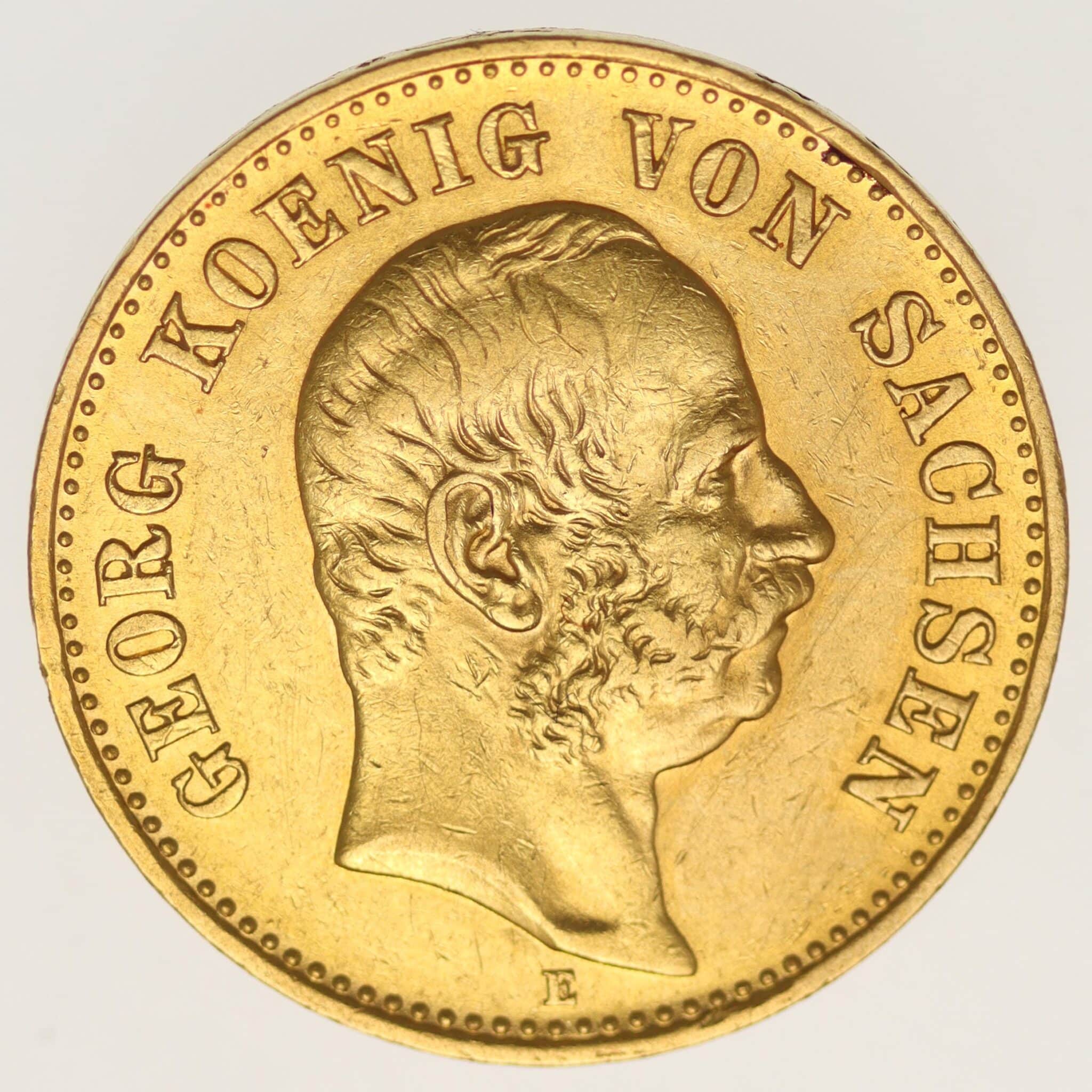 deutsches-kaiserreich-ab-1871 - Sachsen Georg 20 Mark 1903