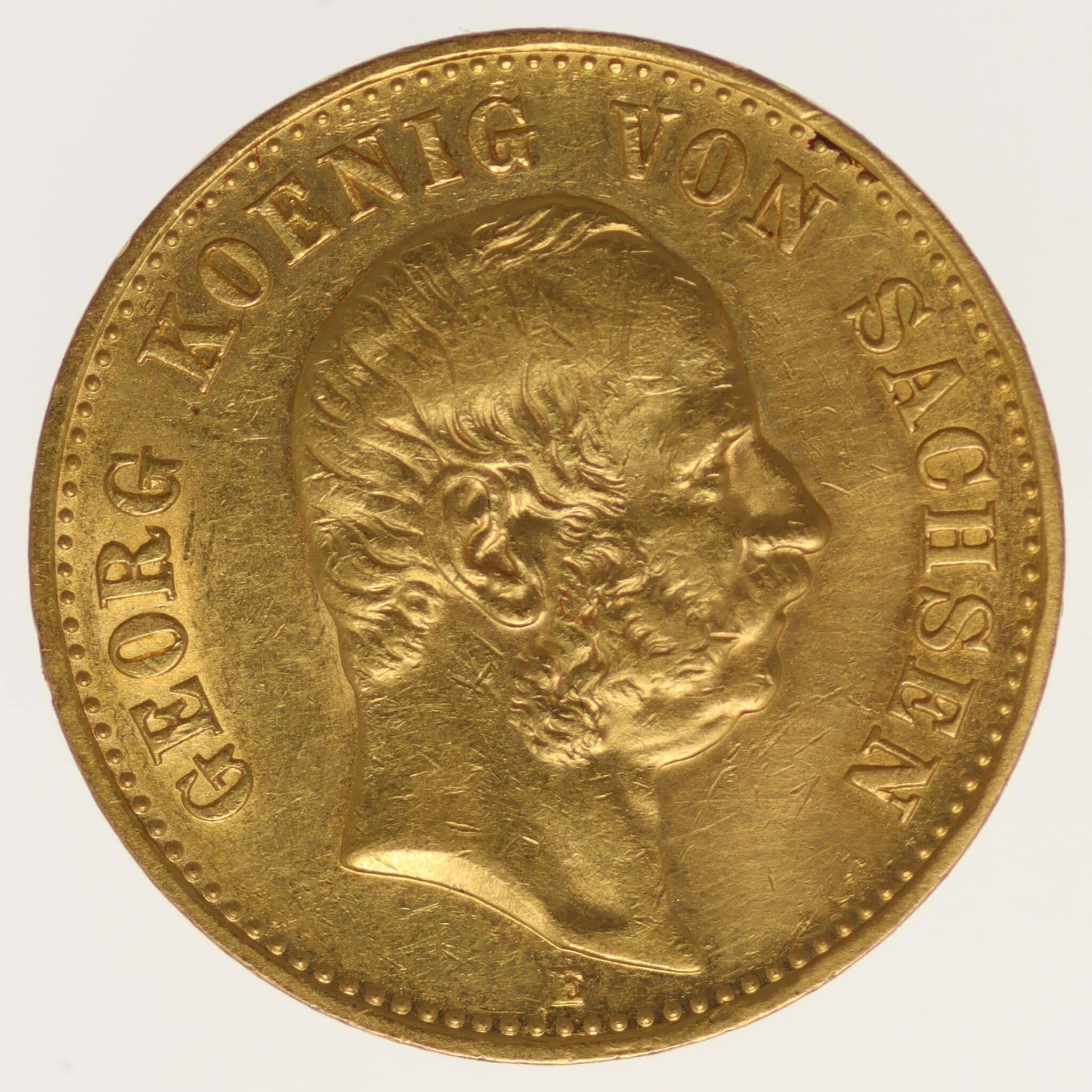 deutsches-kaiserreich-ab-1871 - Sachsen Georg 20 Mark 1903