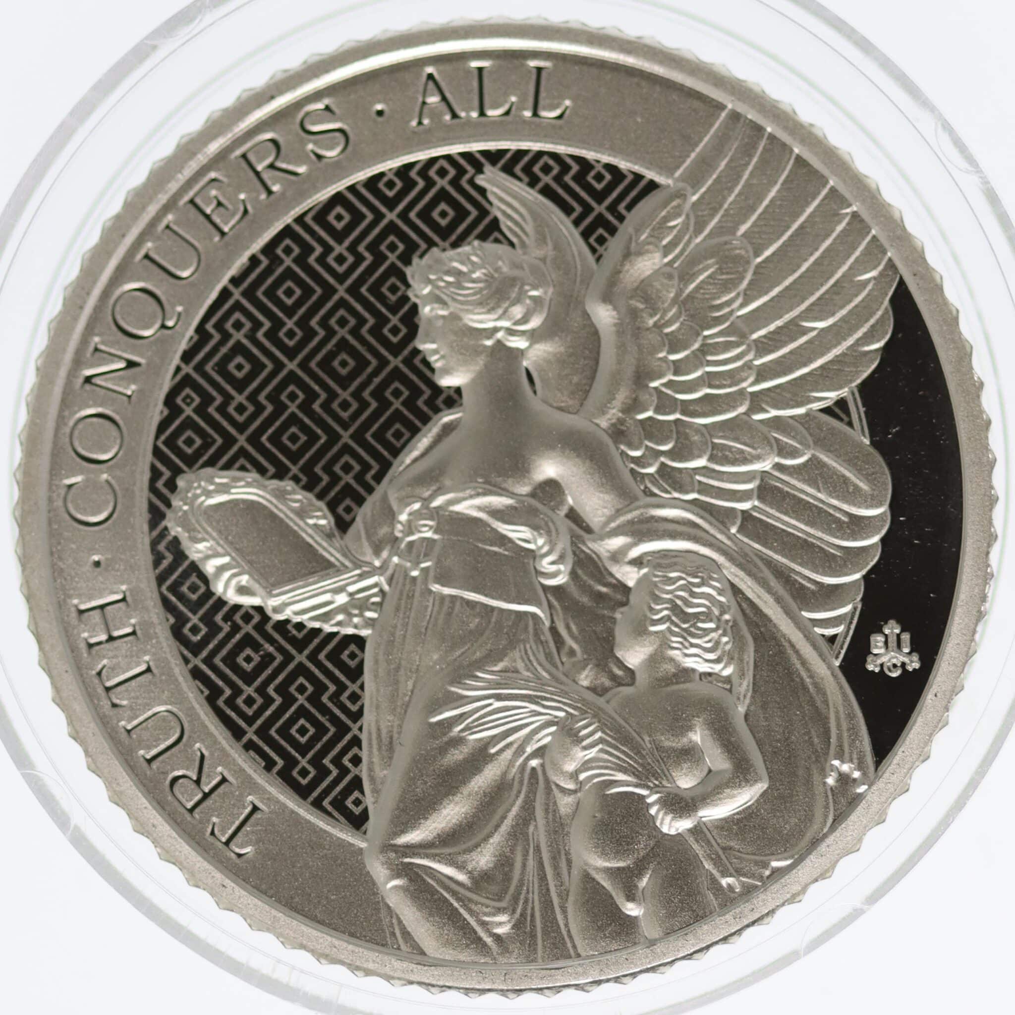 platin - St. Helena Elisabeth II. 100 Pounds 2022 1 OZ Platin
