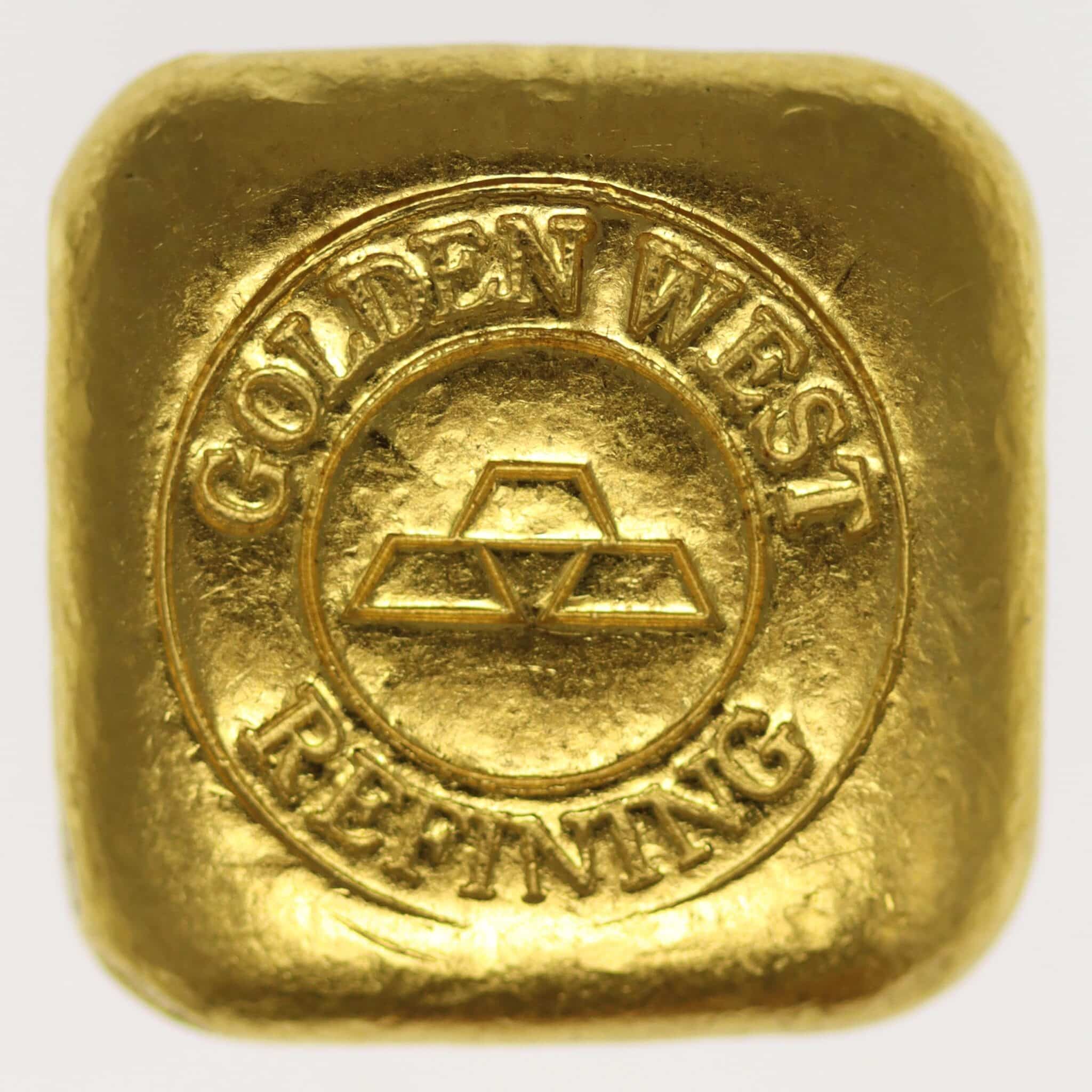 goldbarren - Goldbarren 1 OZ Golden West Refining Corporation
