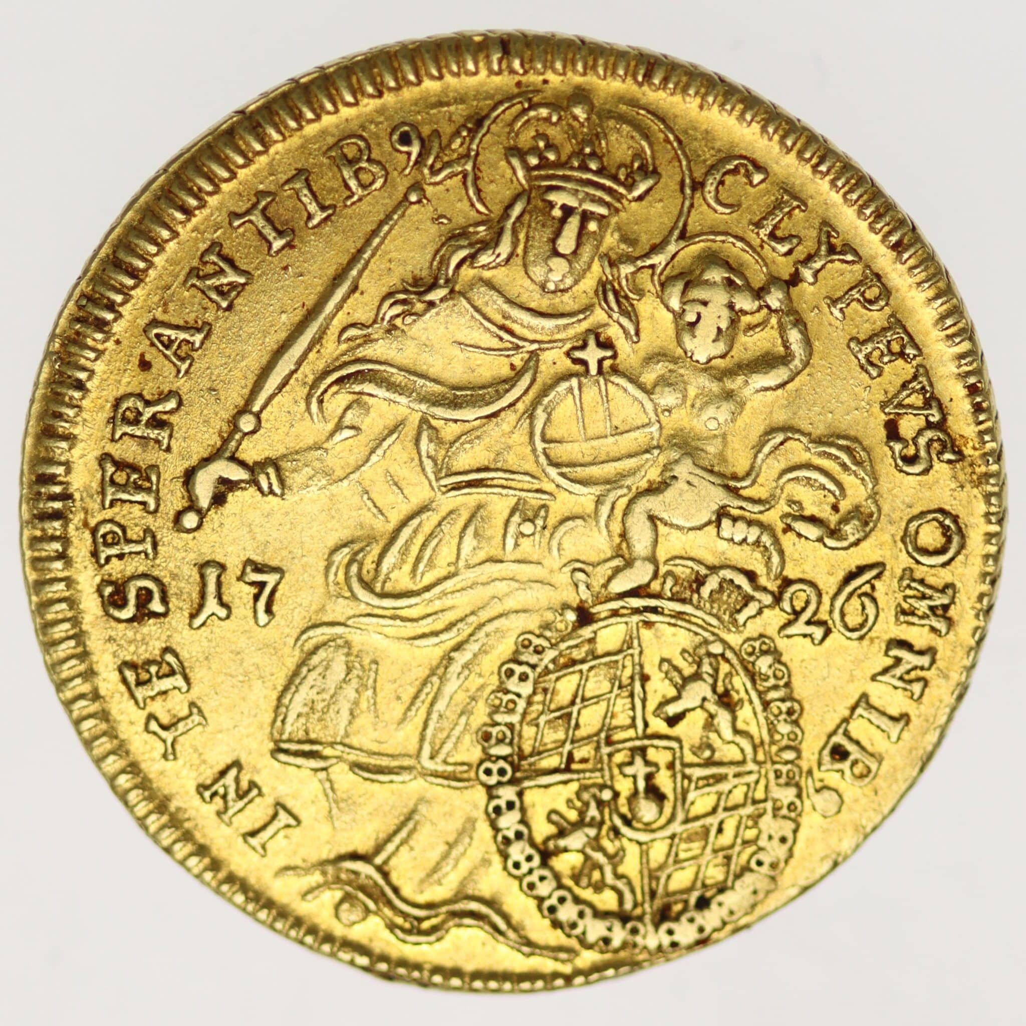 altdeutschland - Bayern Maximilian II. Emanuel Max d'or 1726