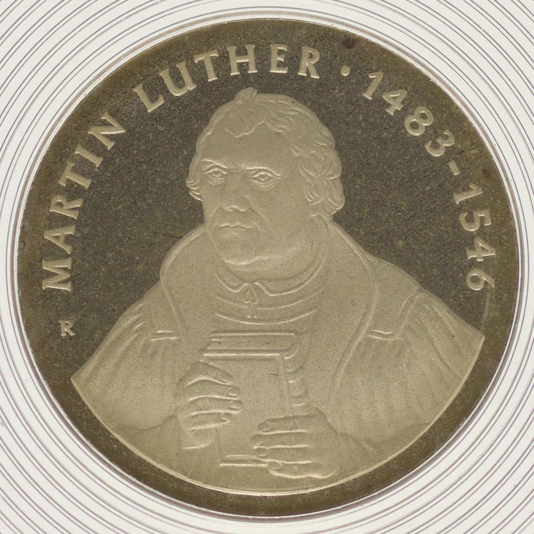 ddr-deutsche-silbermuenzen - DDR 20 Mark 1983 Luther