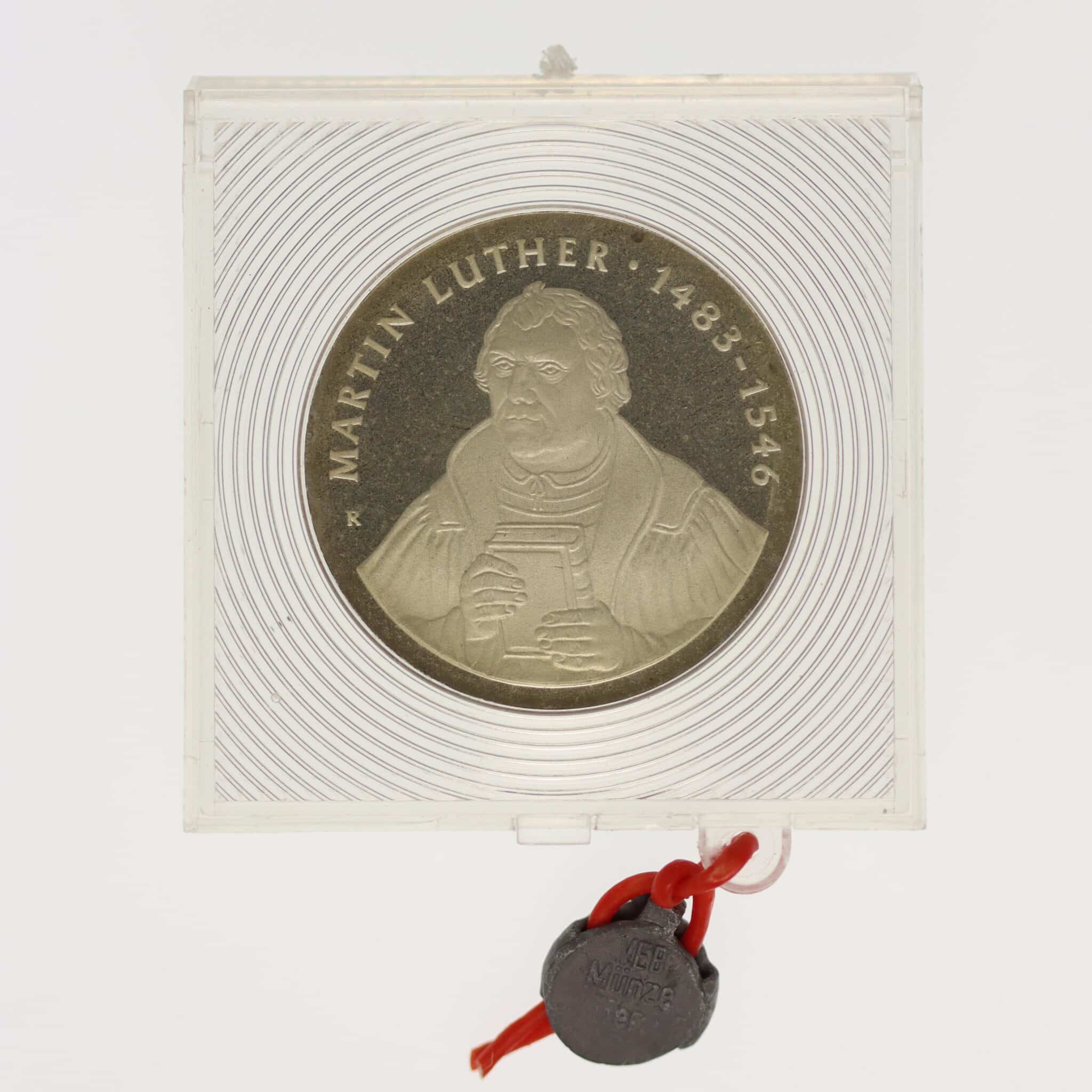 ddr-deutsche-silbermuenzen - DDR 20 Mark 1983 Luther