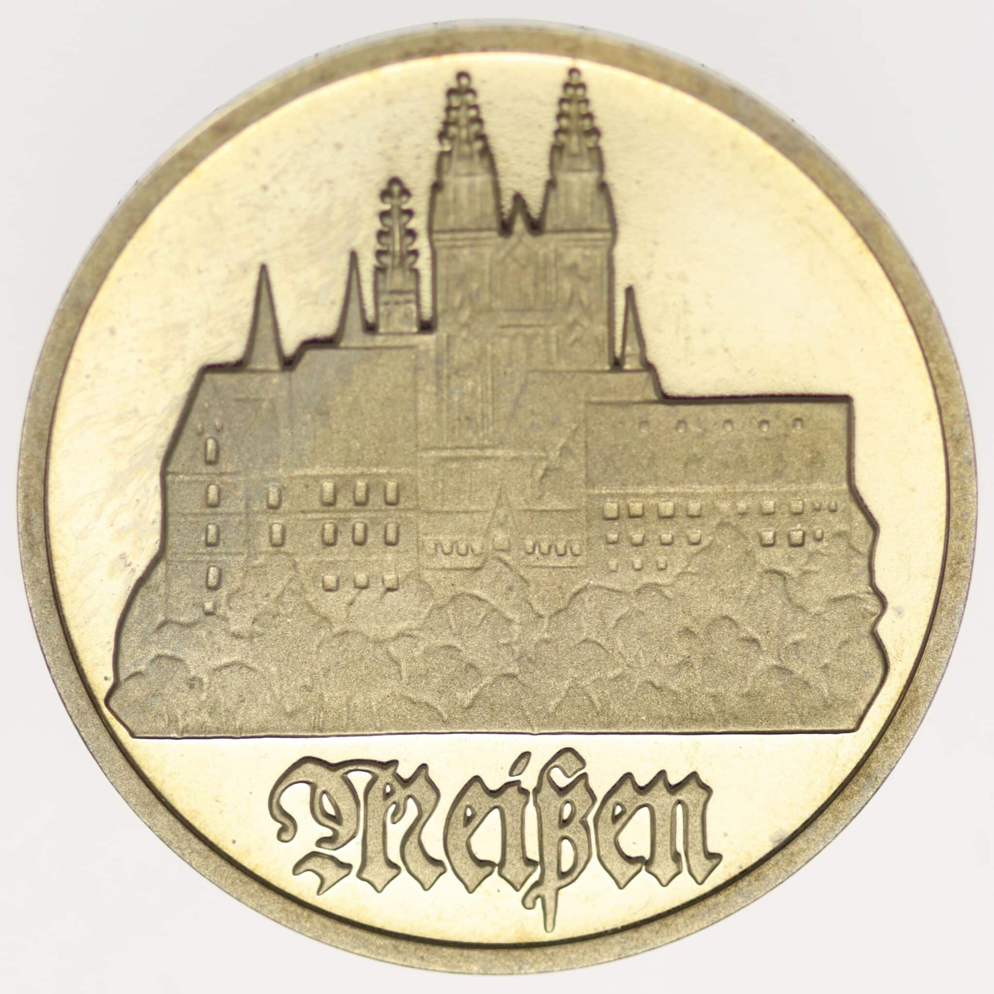 ddr-deutsche-silbermuenzen - DDR 5 Mark 1983 Meißen