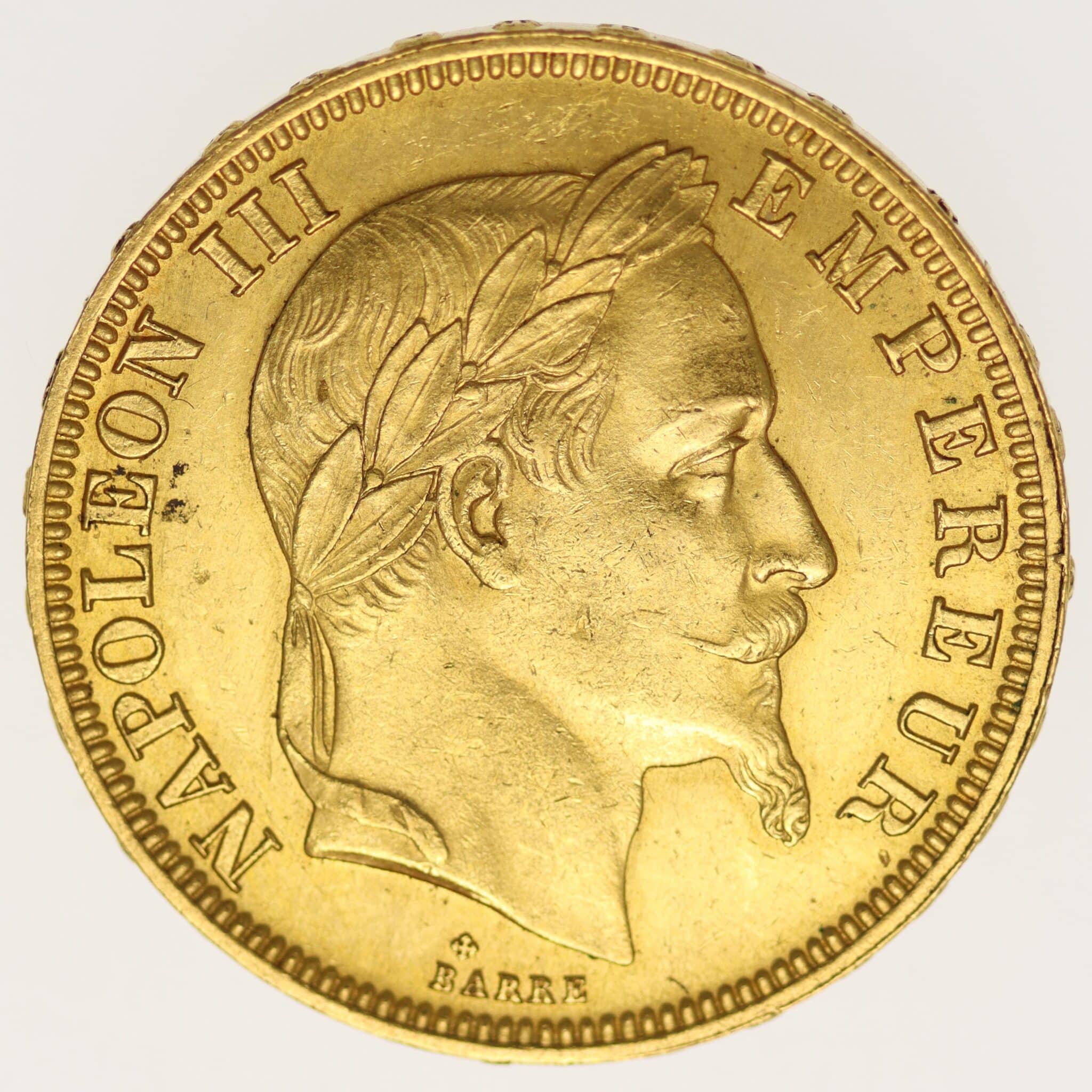 frankreich - Frankreich Napoleon III. 50 Francs 1863 BB