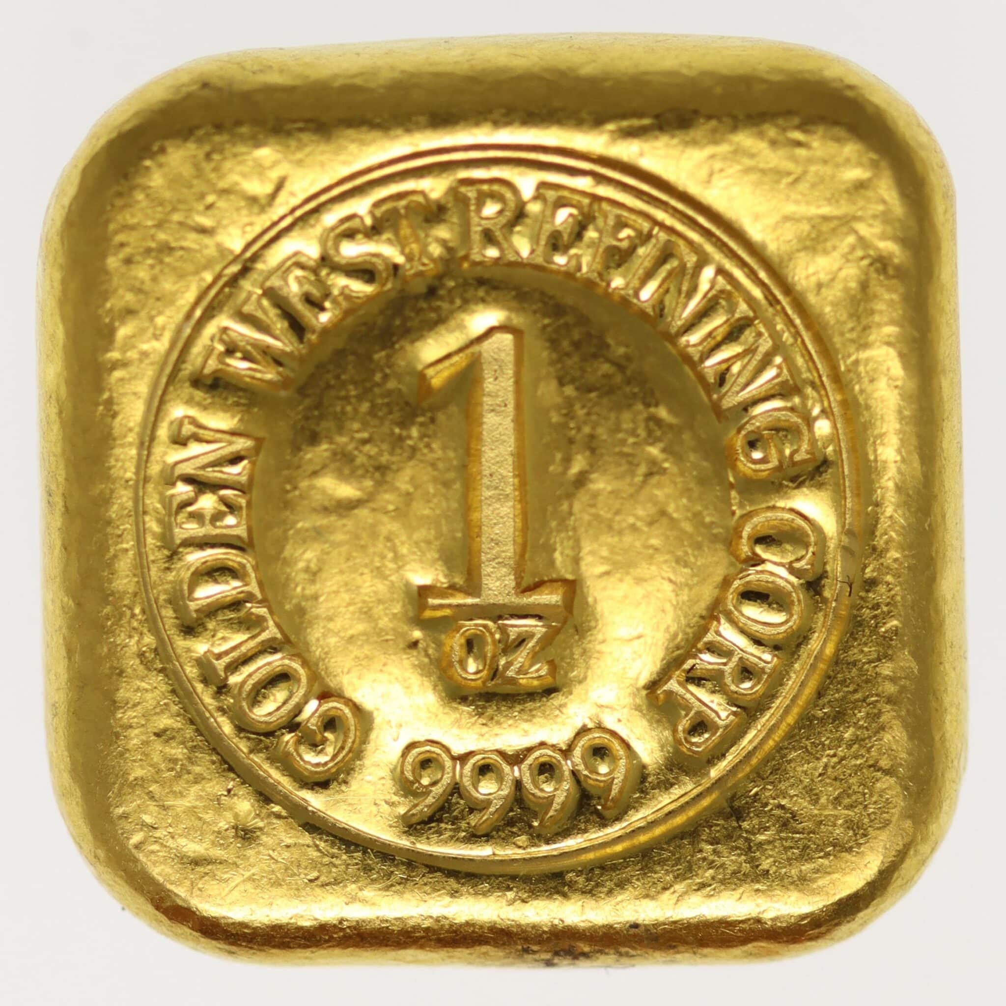 goldbarren - Goldbarren 1 OZ Golden West Refining Corporation