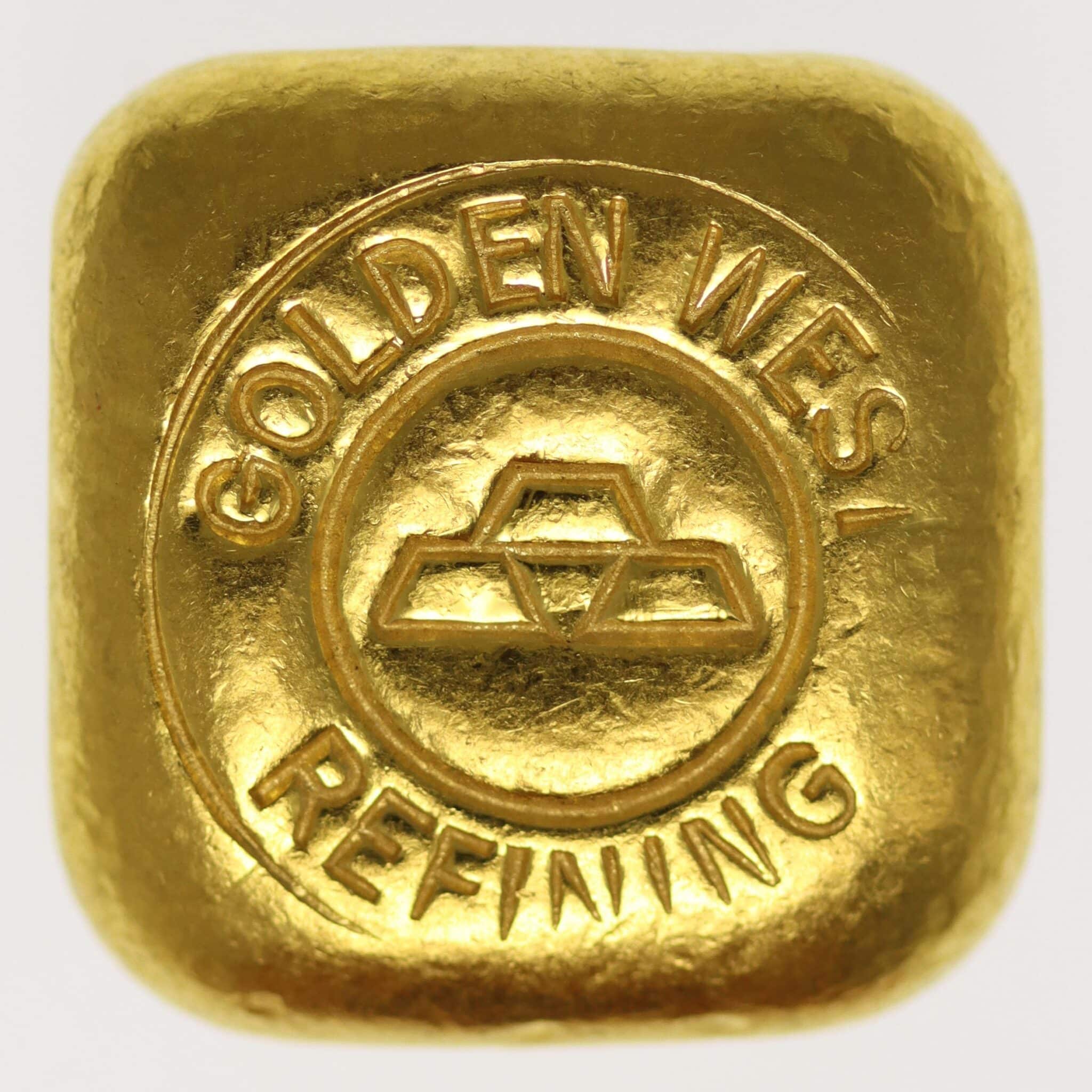goldbarren - Goldbarren 1 OZ Golden West Refining Corporation